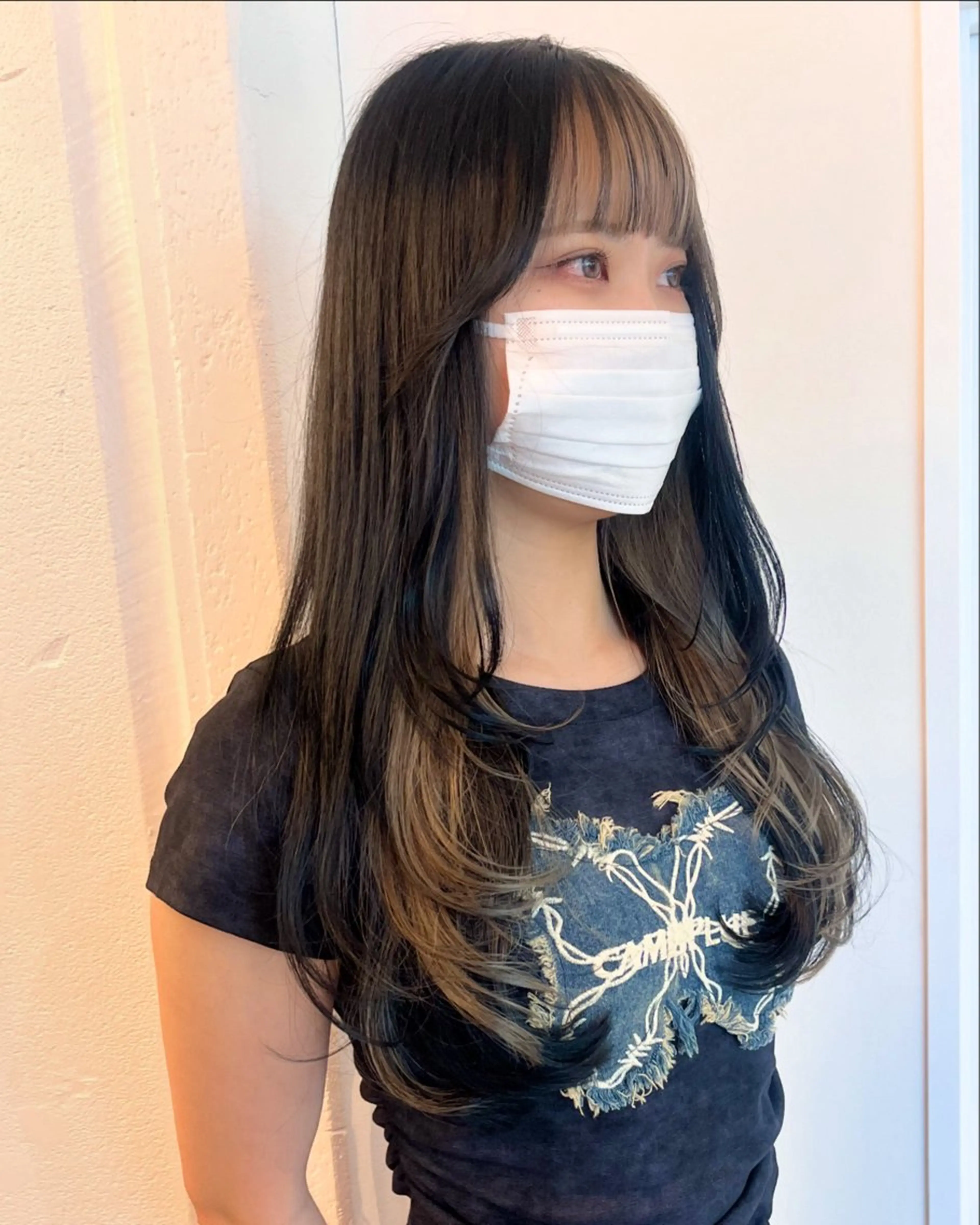 ロング カラー レイヤーカット/韓国 ヘア/ honokaのヘアスタイル