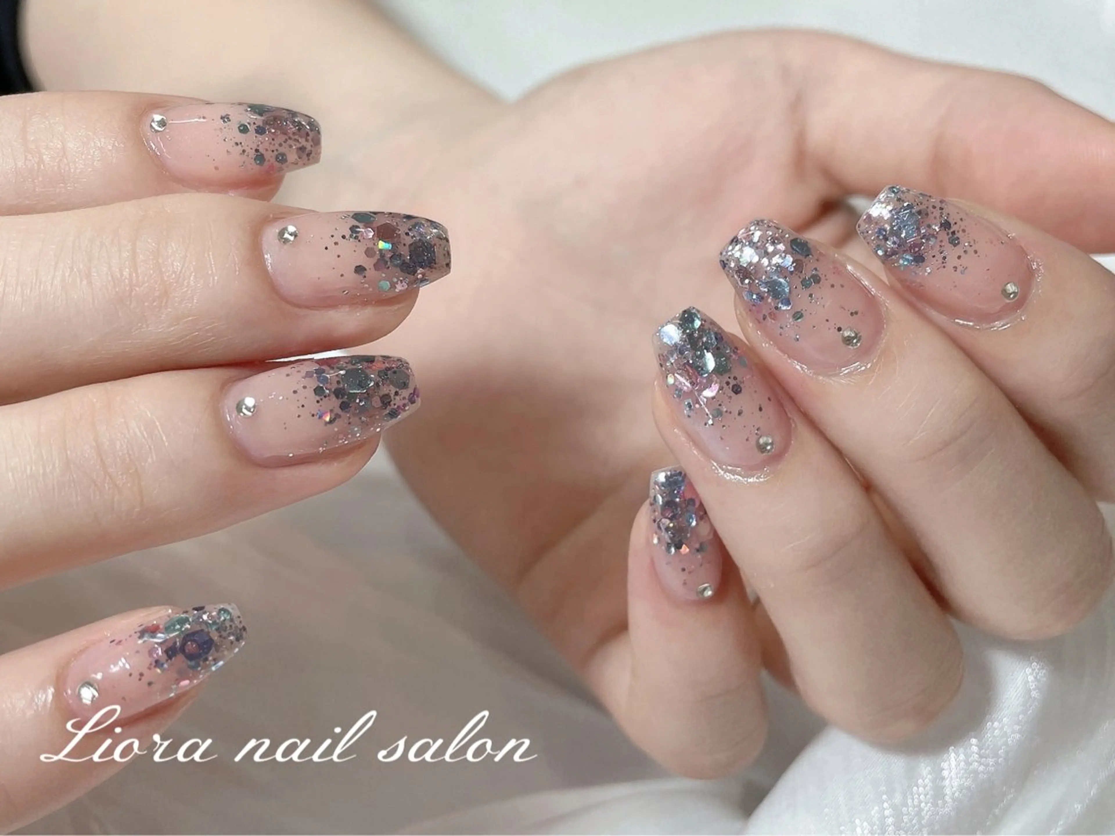 ネイル チークネイル フットネイル フレンチネイル ジェルネイル ガーリー ハンドネイル Liora nail スカルプ専門店のネイルデザイン