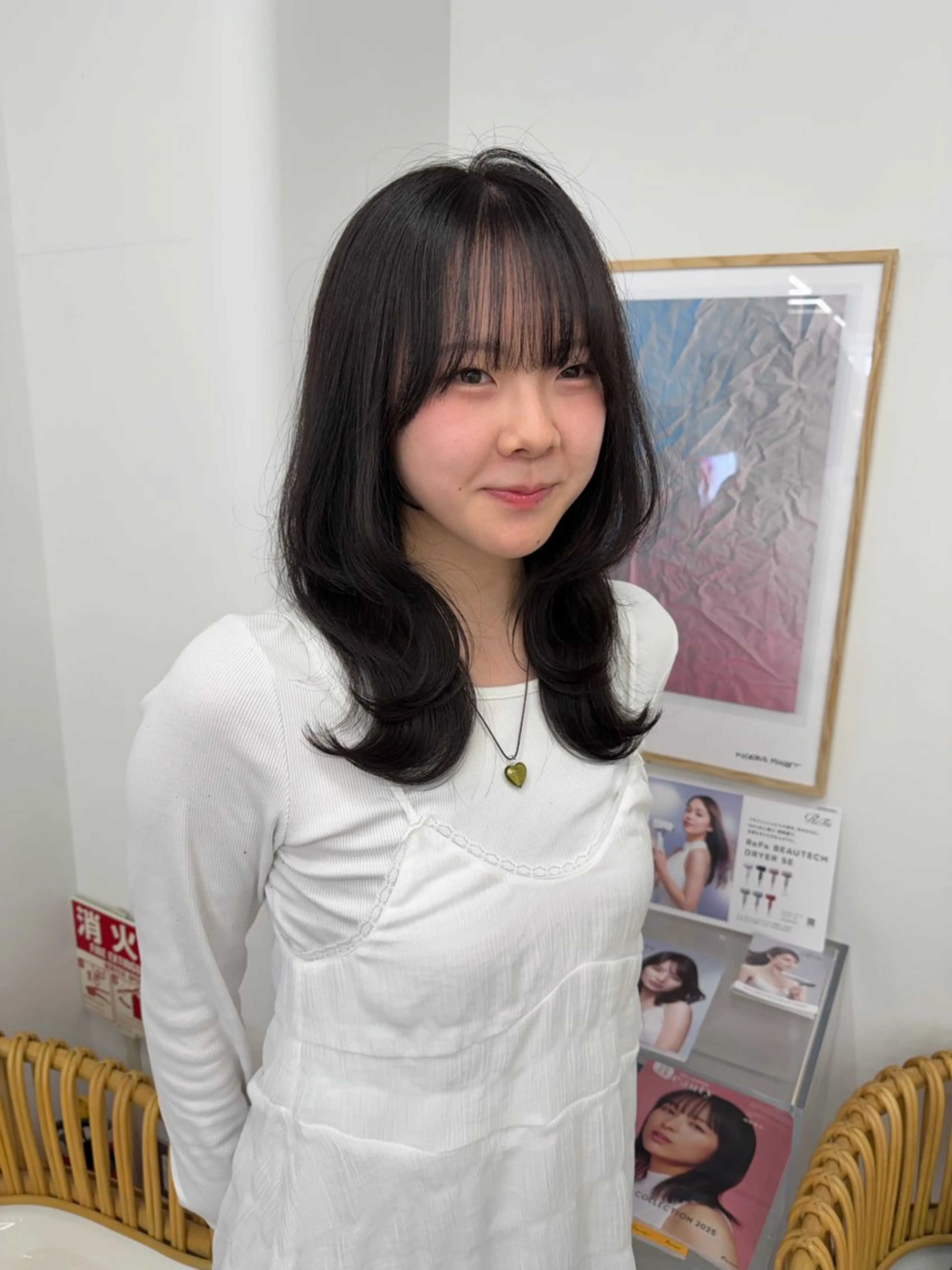 ミディアム カット アレンジ/ブラウン カラー HARU🕯のヘアスタイル