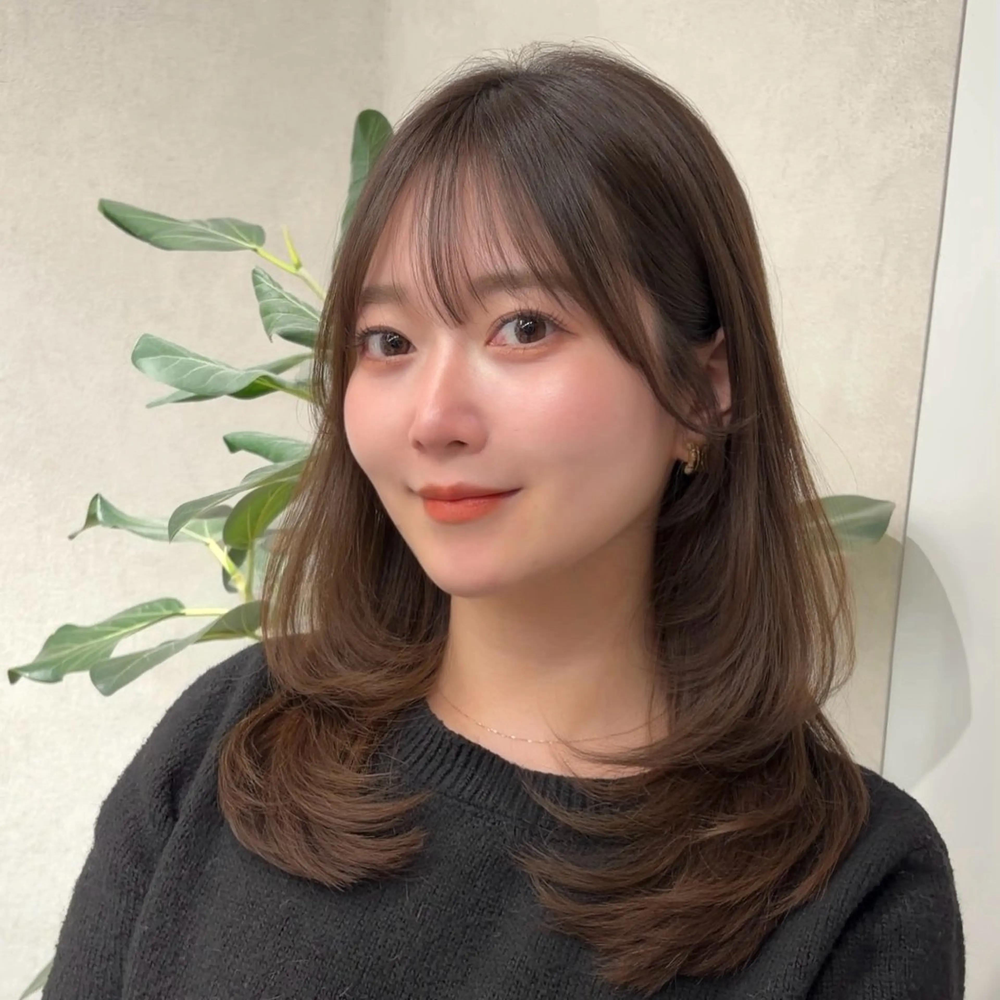 セミロング カット ヘアカラー トリートメント 🩵似合わせカット/ カラー/あさか 🩵のヘアスタイル