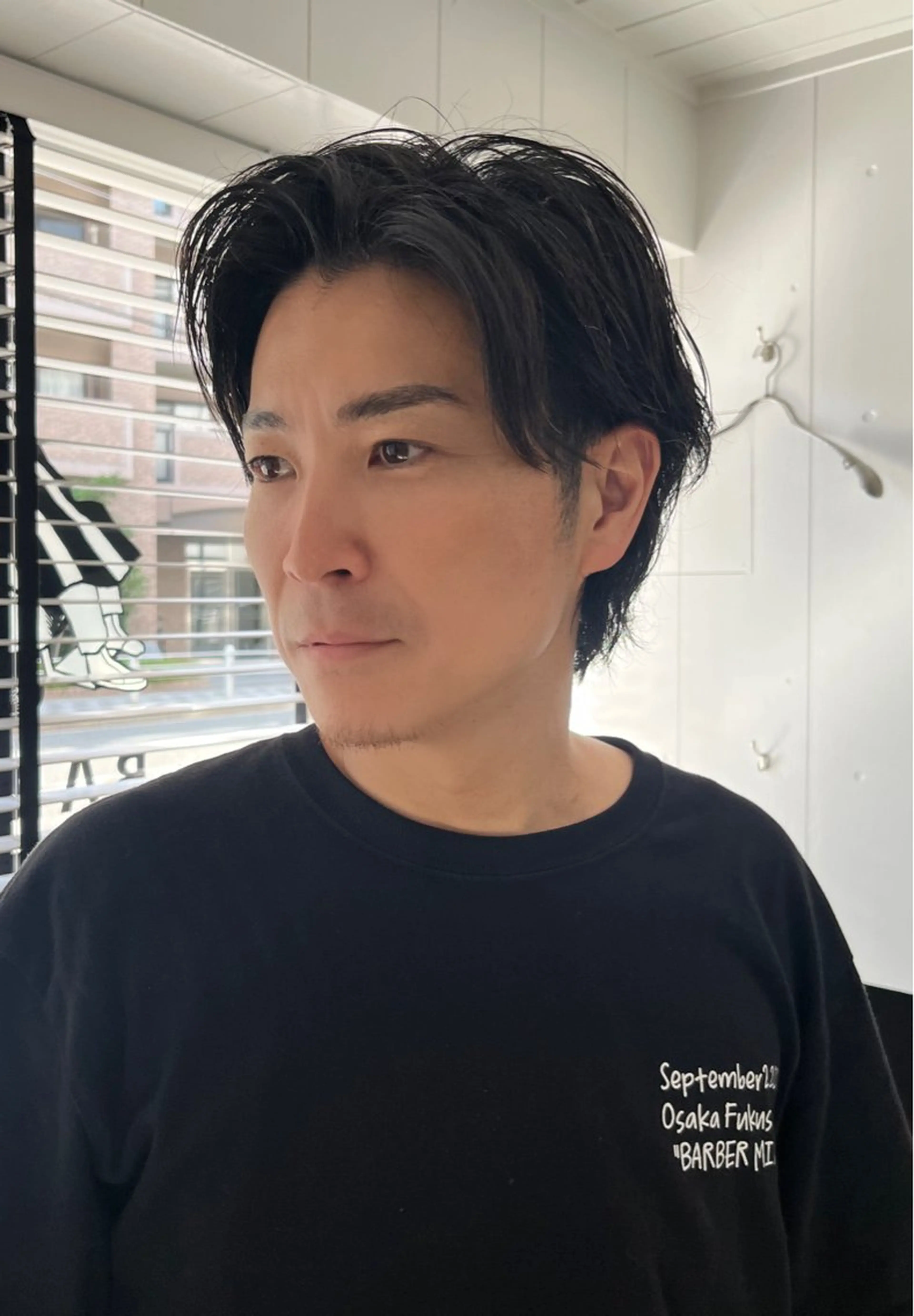 眉カットの写真