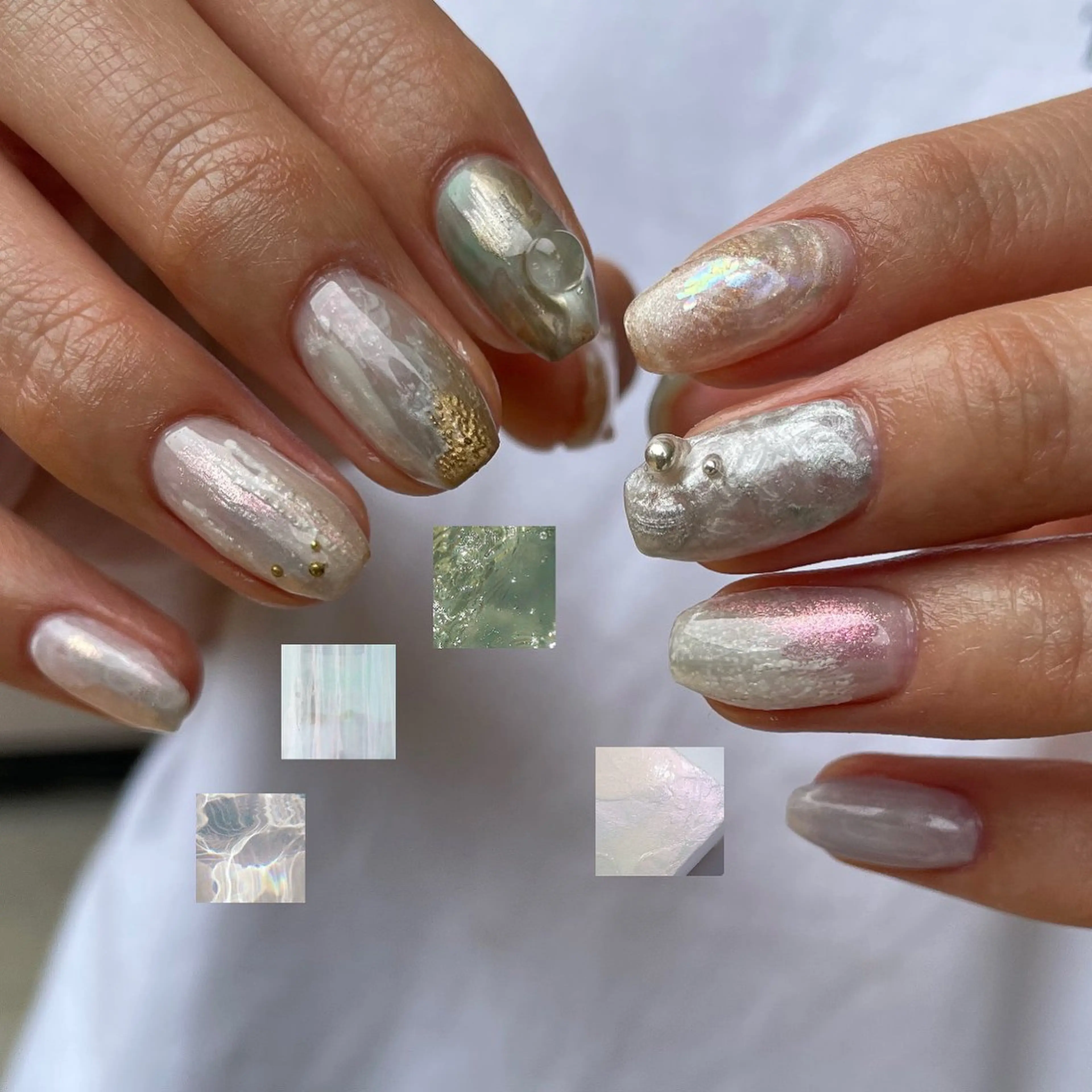 ネイル ハンドネイル RooM tani /個性派ニュアンスのネイルデザイン