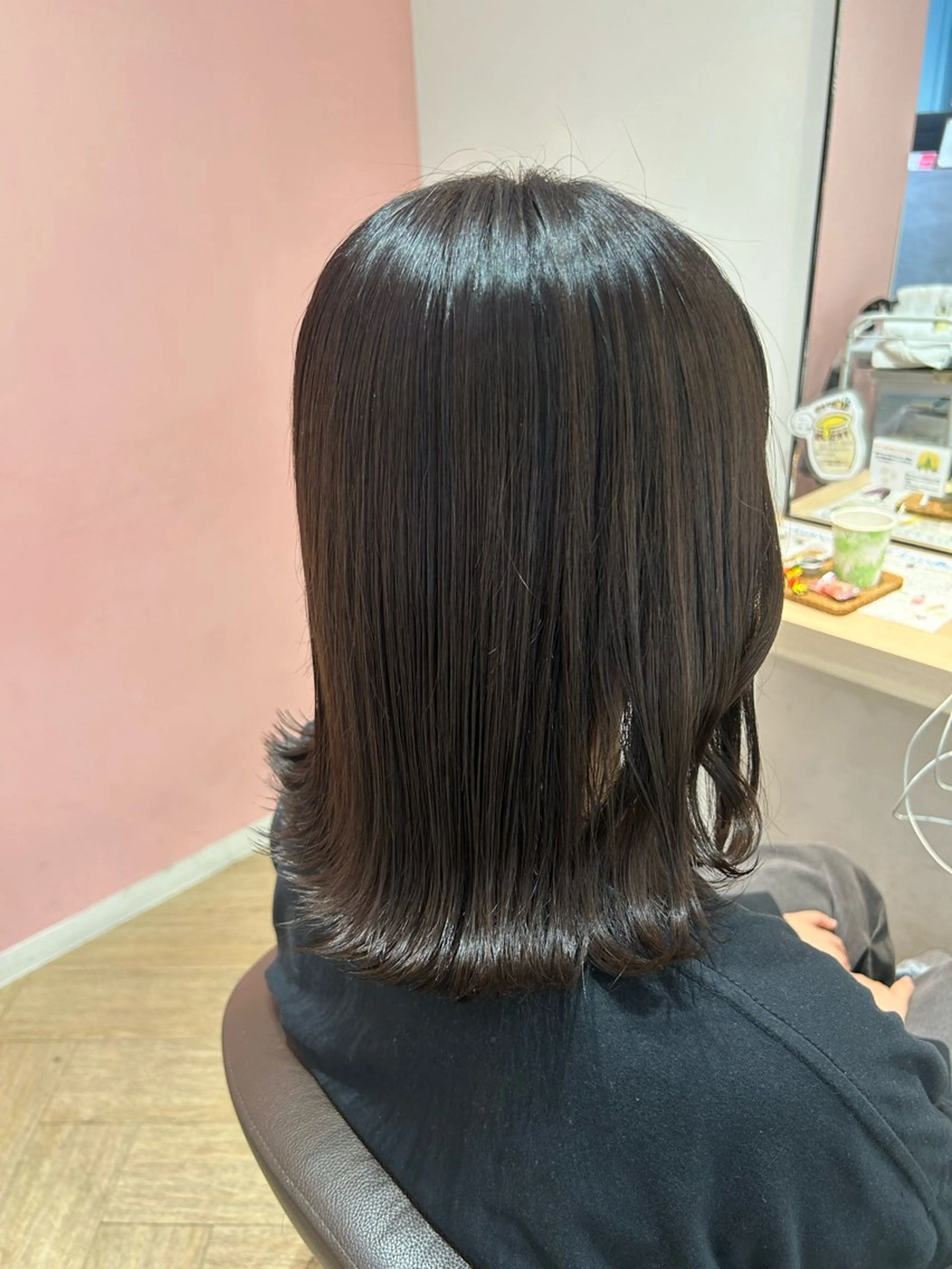 🫧minimo限定🩶カット+根元白髪染+2stepトリートメント+マイクロバブル🫧の写真