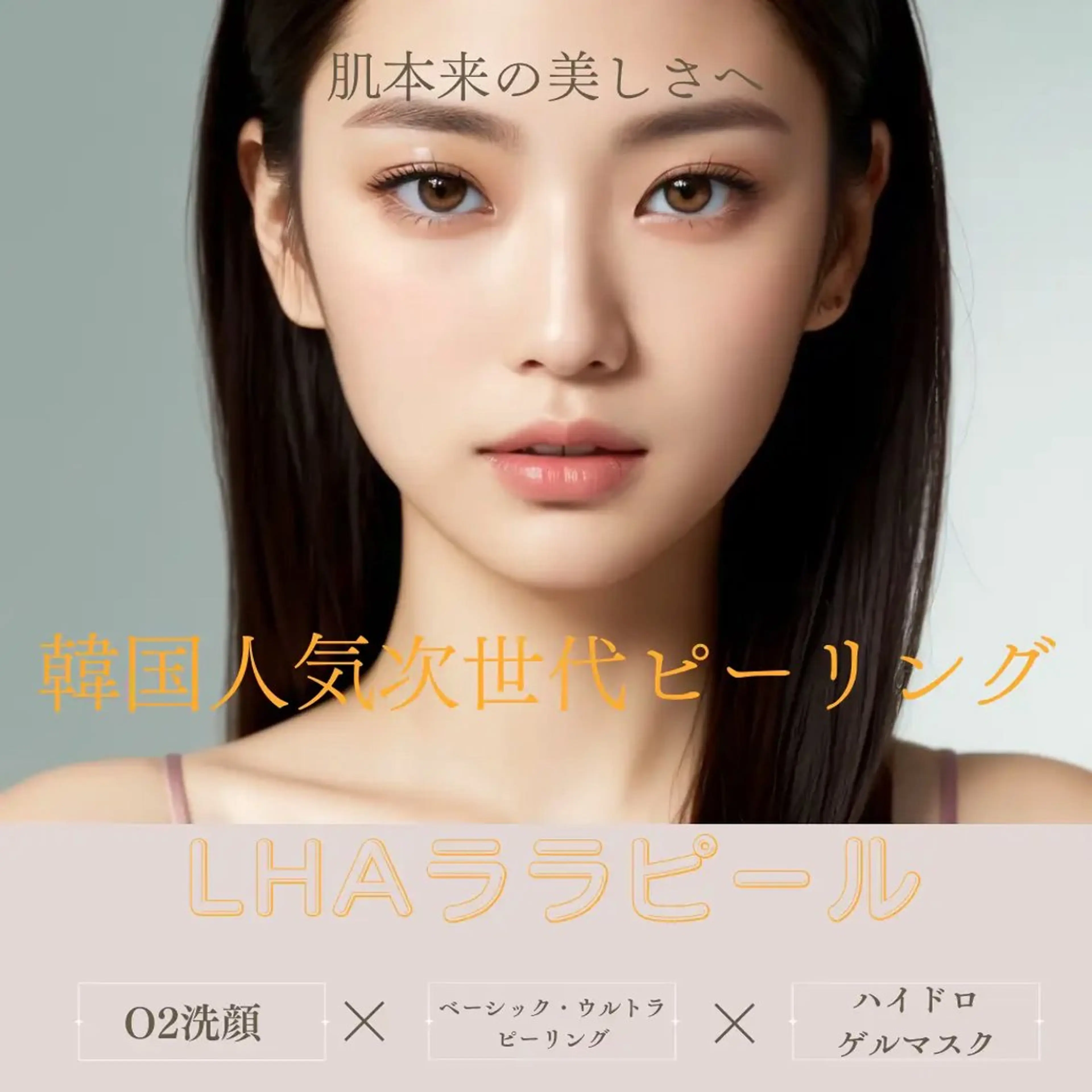 くすみ乾燥肌に！韓国で話題のララピールが水光パック付で5900円‼️ヒアルロン酸入れたような最高の艶肌へ！デート前に❤️の写真