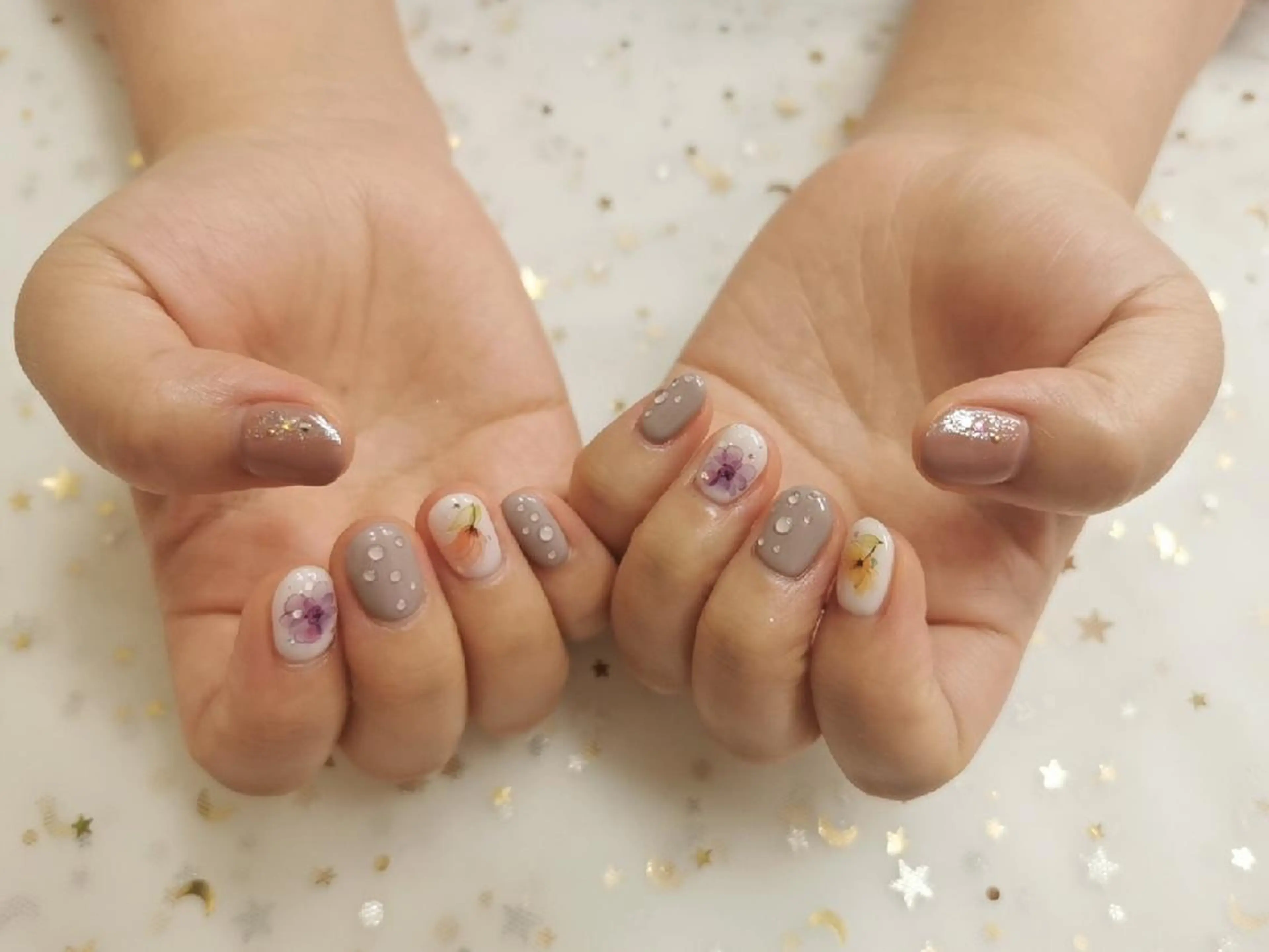 ネイル ハンドネイル 上福岡 らんらんのネイルデザイン