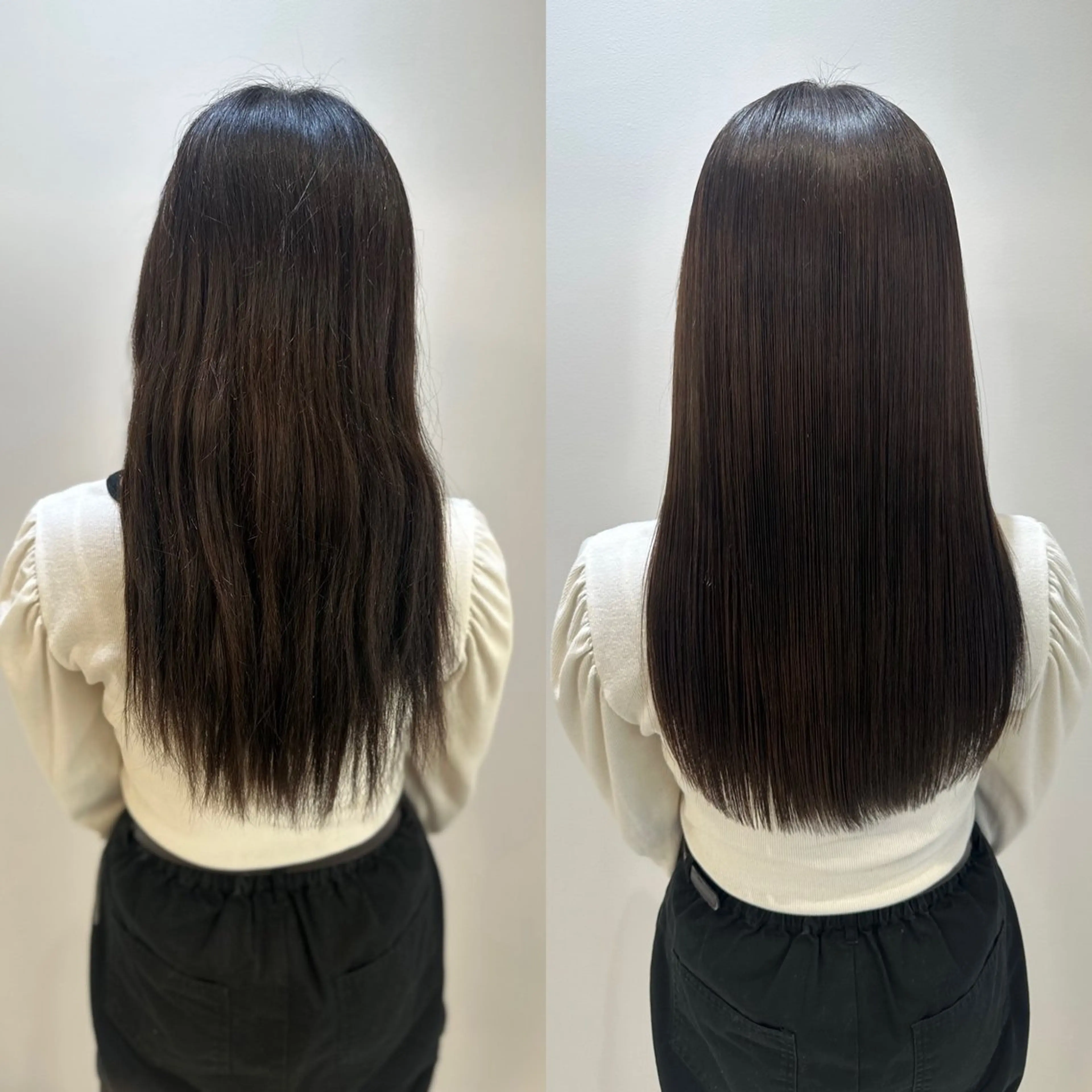 ロング パーマ カット 縮毛矯正 トリートメント 髪質改善/縮毛矯正 /ブリーチ矯正/岡部のヘアスタイル