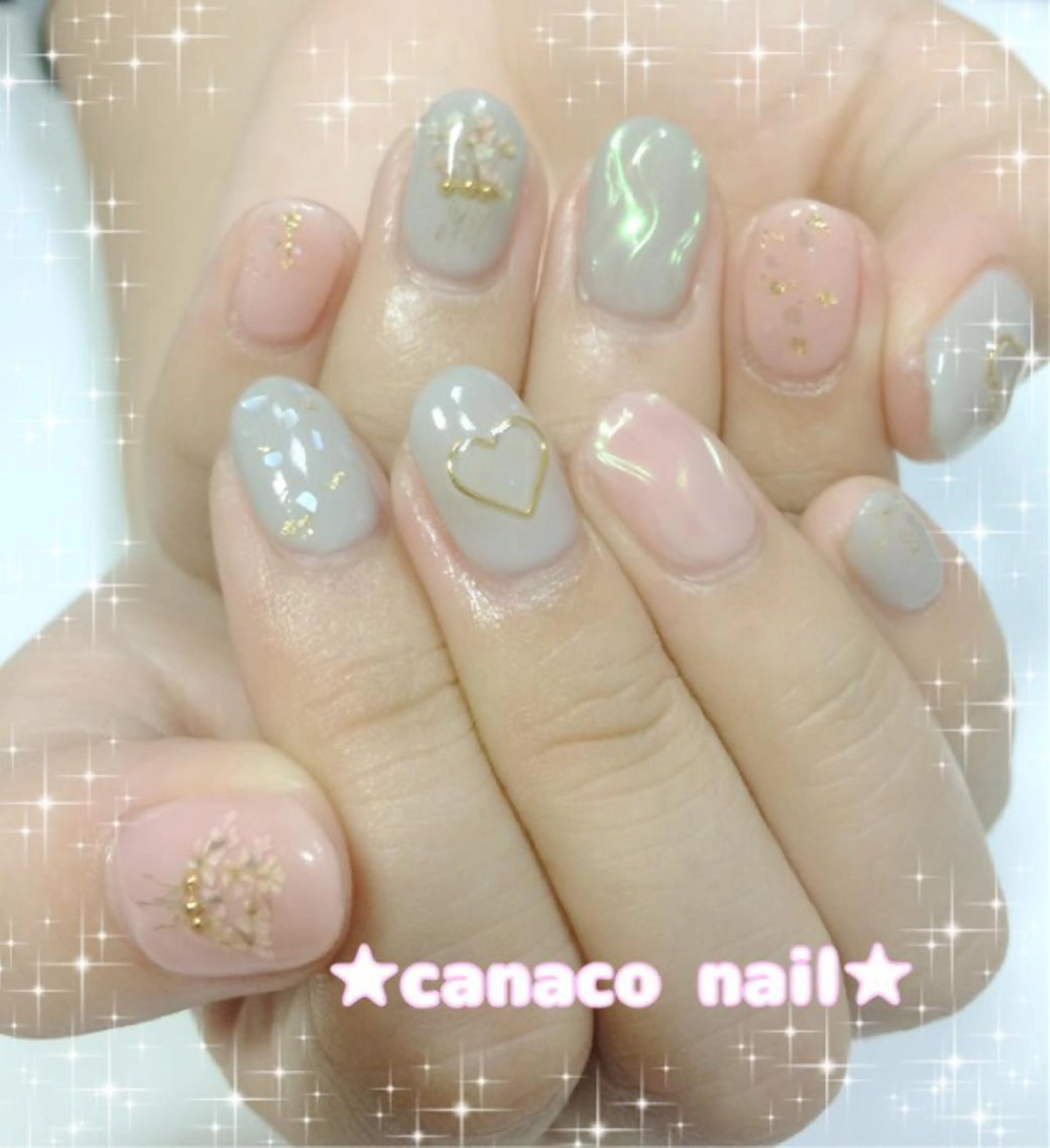 ネイル ハンドネイル ハンドケア ベテランネイル cnc  nailのネイルデザイン