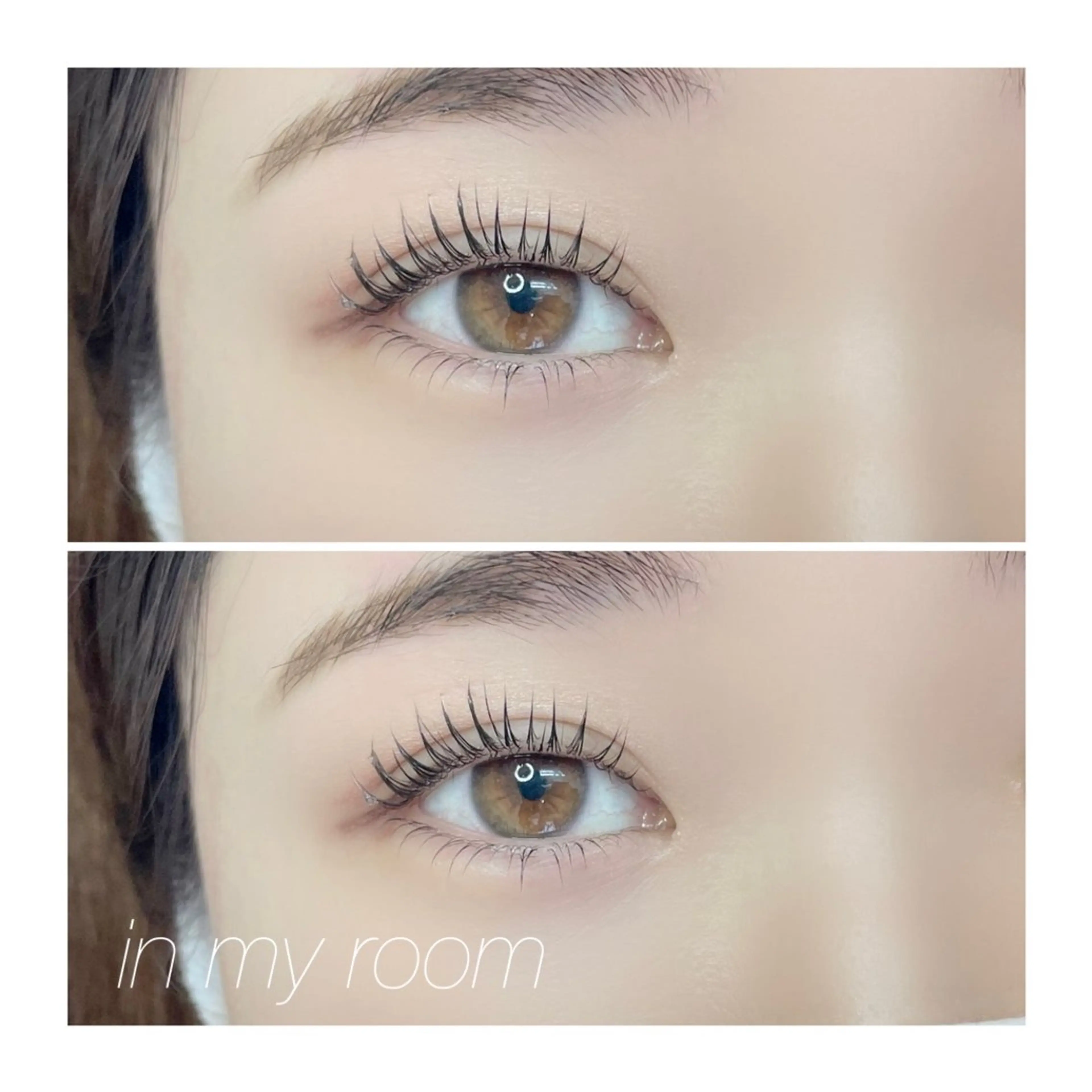 マツエク・マツパ パリジェンヌラッシュリフト マツパ ☽𝘀𝗵𝗶 𝘀𝗵𝗶☽のマツエク・マツパデザイン