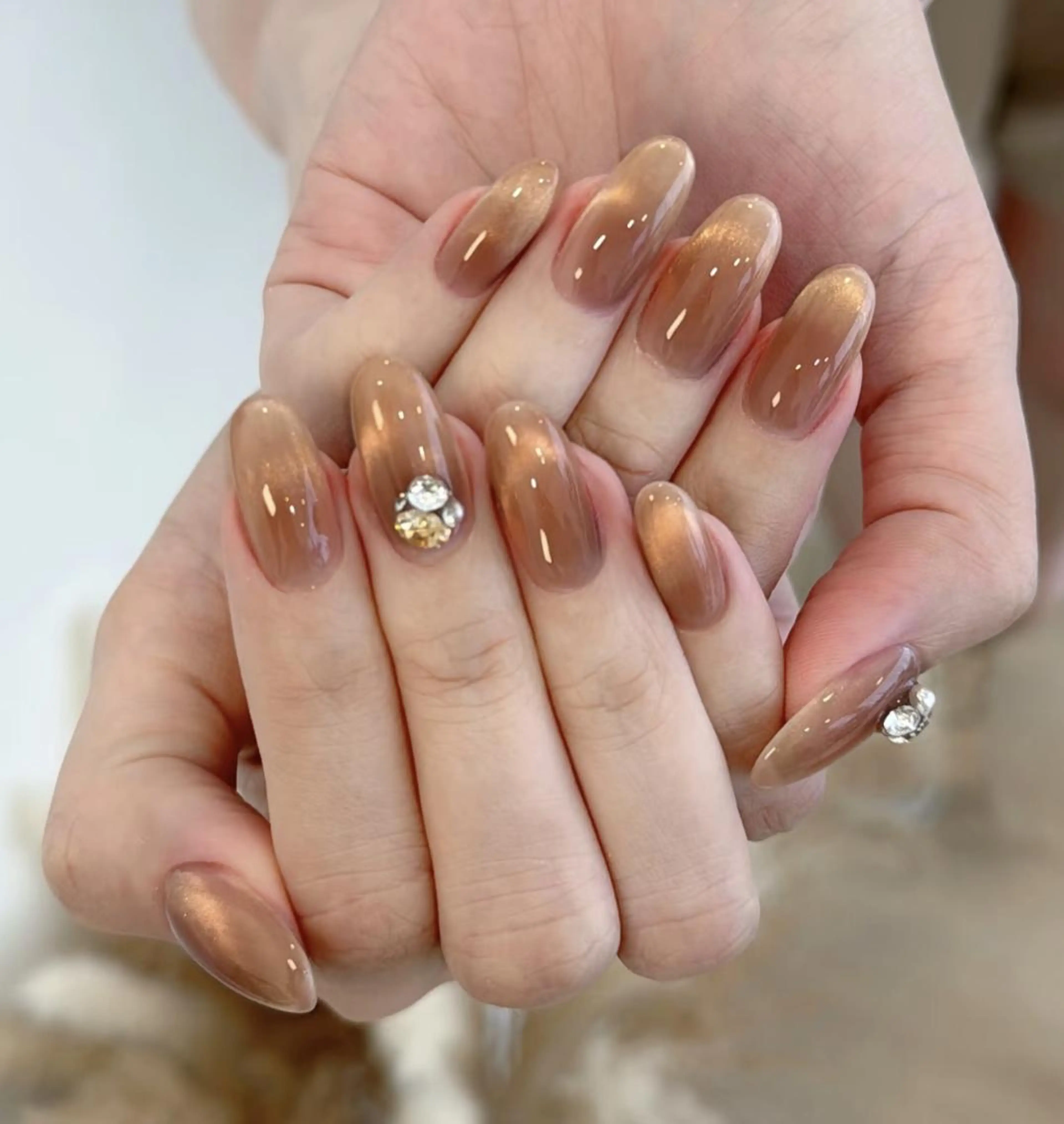 ネイル ハンドネイル By moonネイル 🌷ワンホン/韓国風のネイルデザイン