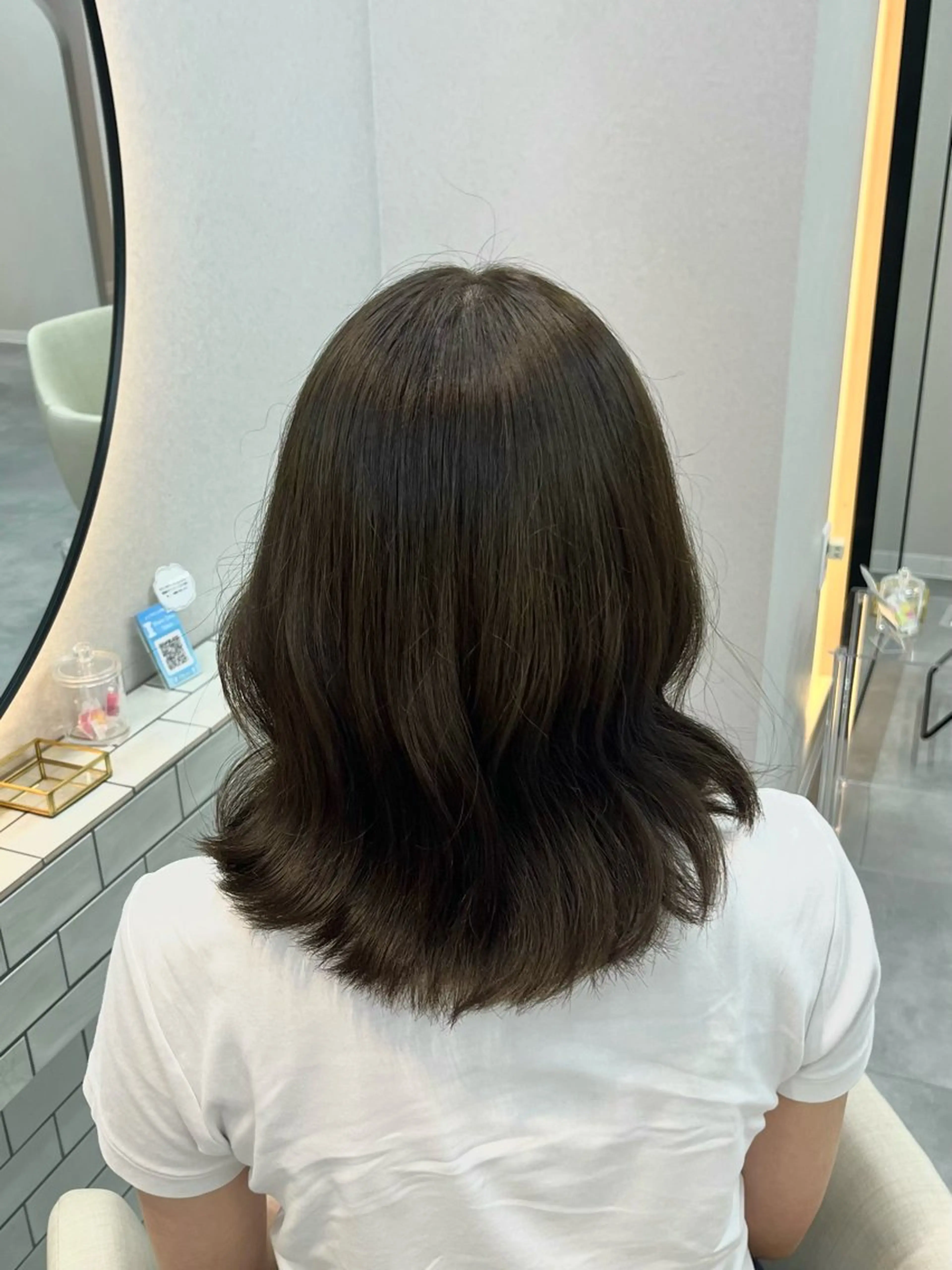 ロング カラー ヘアカラー トリートメント 韓国ヘア/ うる艶髪 🪽🫧Neneのヘアスタイル