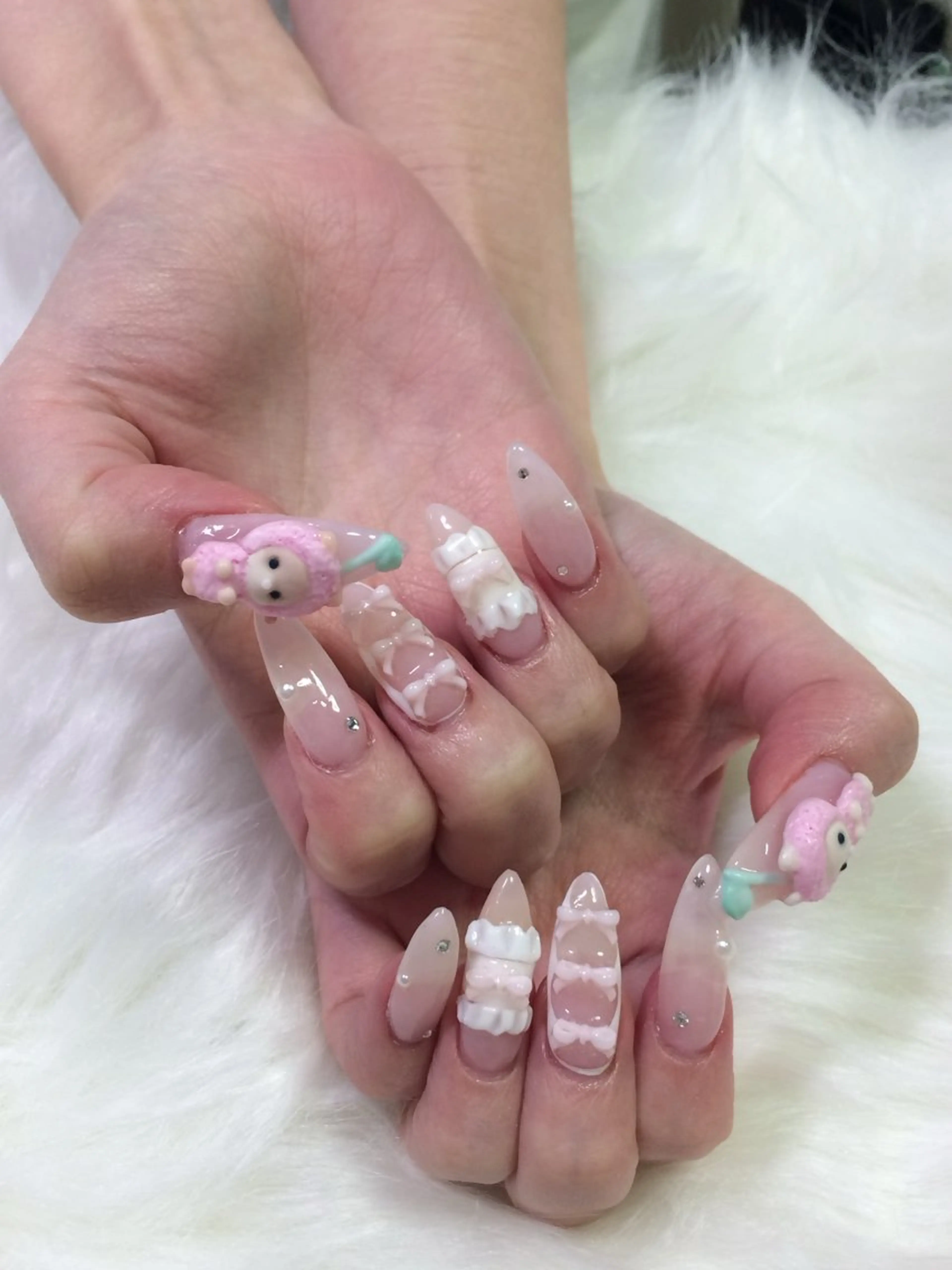 ネイル ハンドネイル mauvely モアナのネイルデザイン