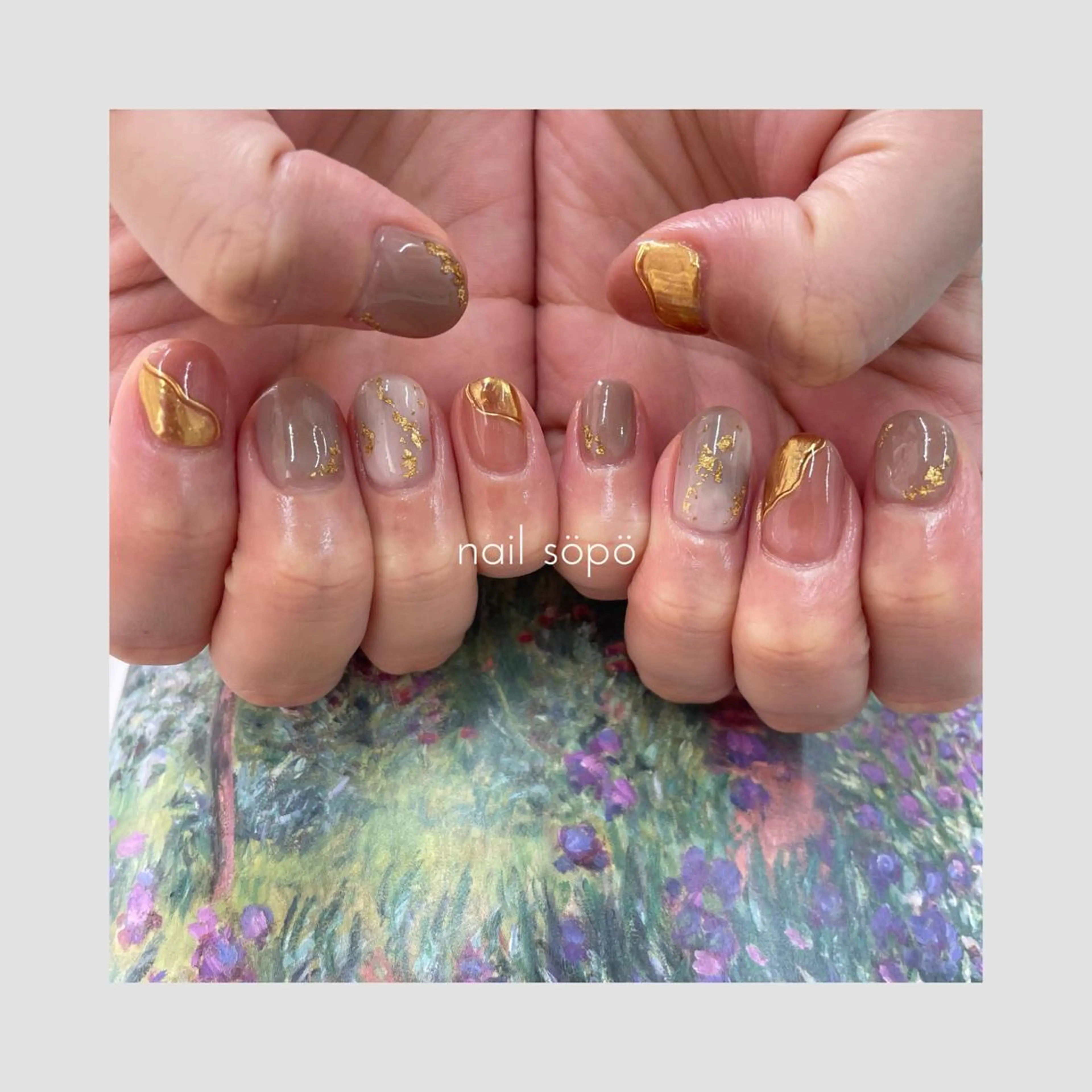 ネイル 自由が丘✳︎奥沢 nail söpöのネイルデザイン