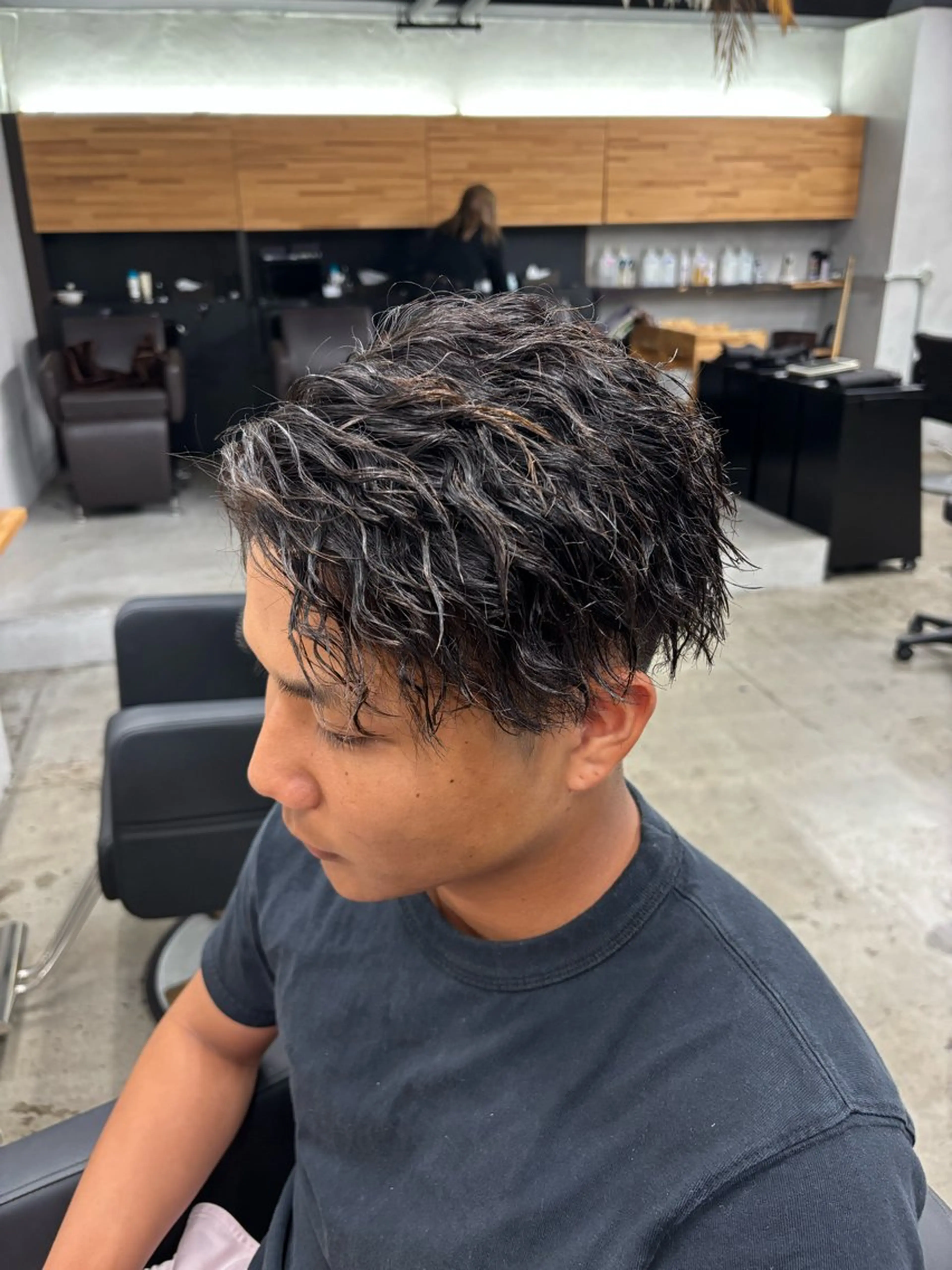 パーマ メンズ mono / Manatoのヘアスタイル