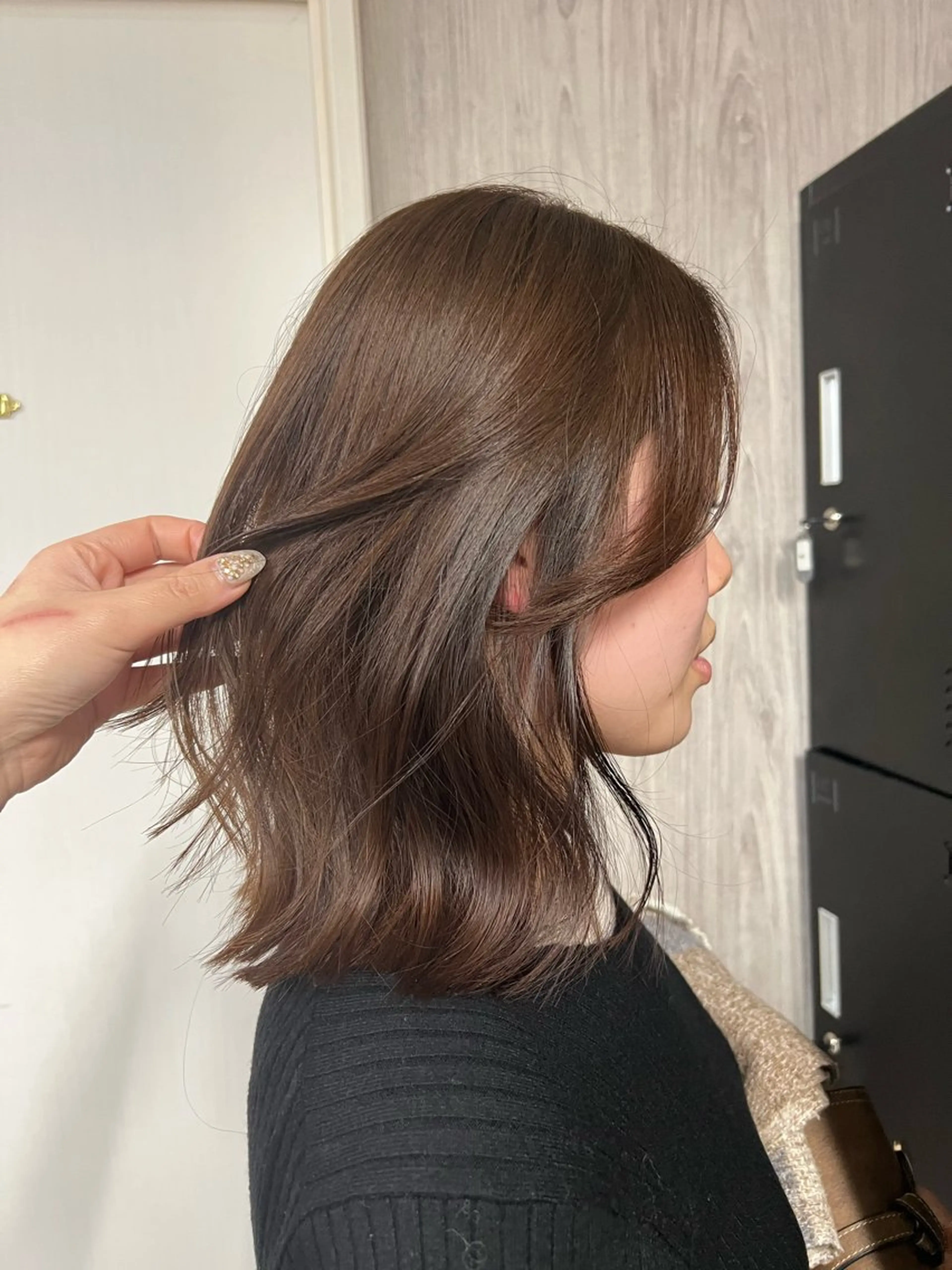 ショート レイヤーカット カット lafit kaede/韓国ヘアのヘアスタイル