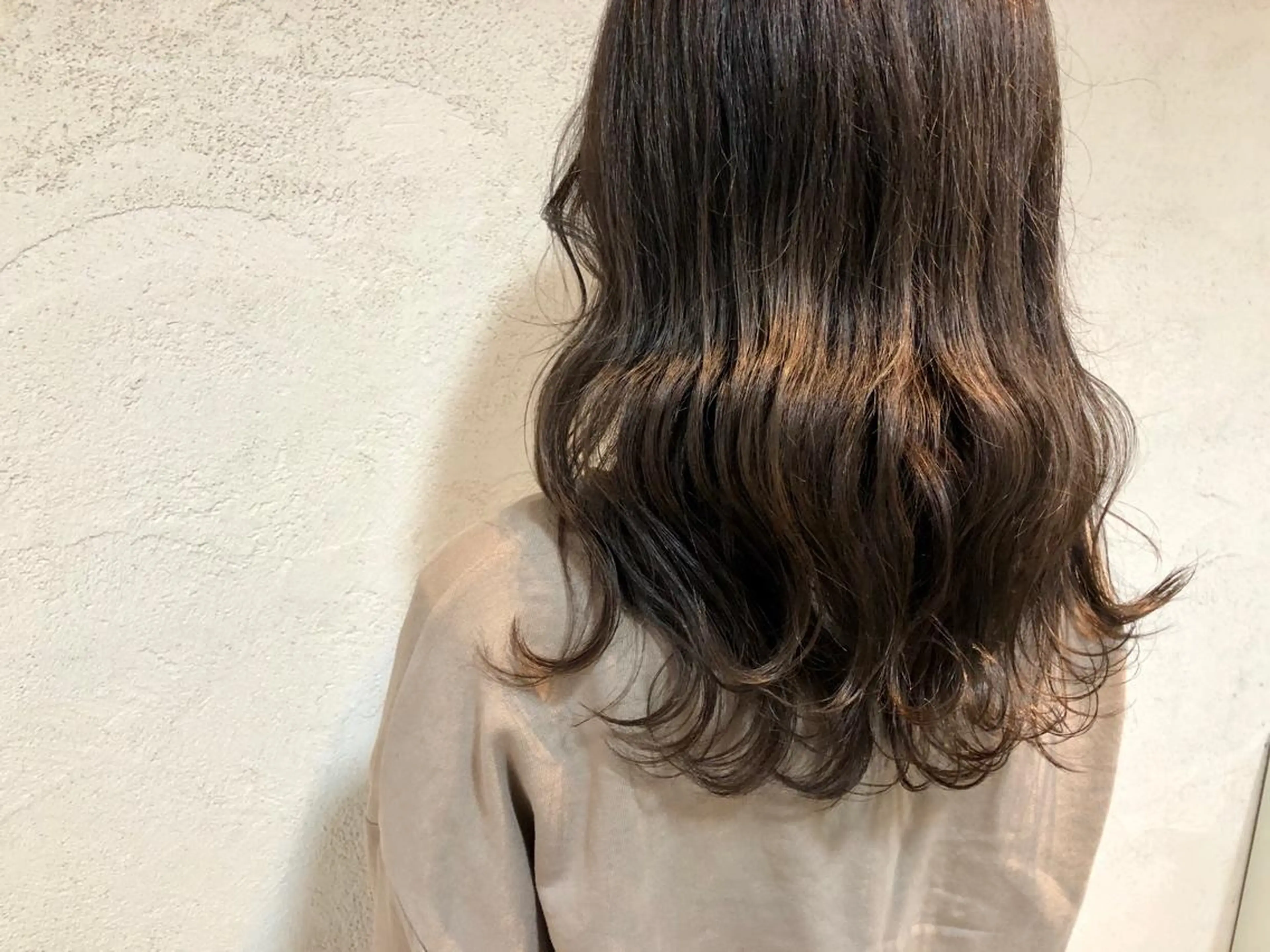 ロング カラー パーマ ヘアアレンジ まつパ/まつエク Ci belleのマツエク・マツパデザイン