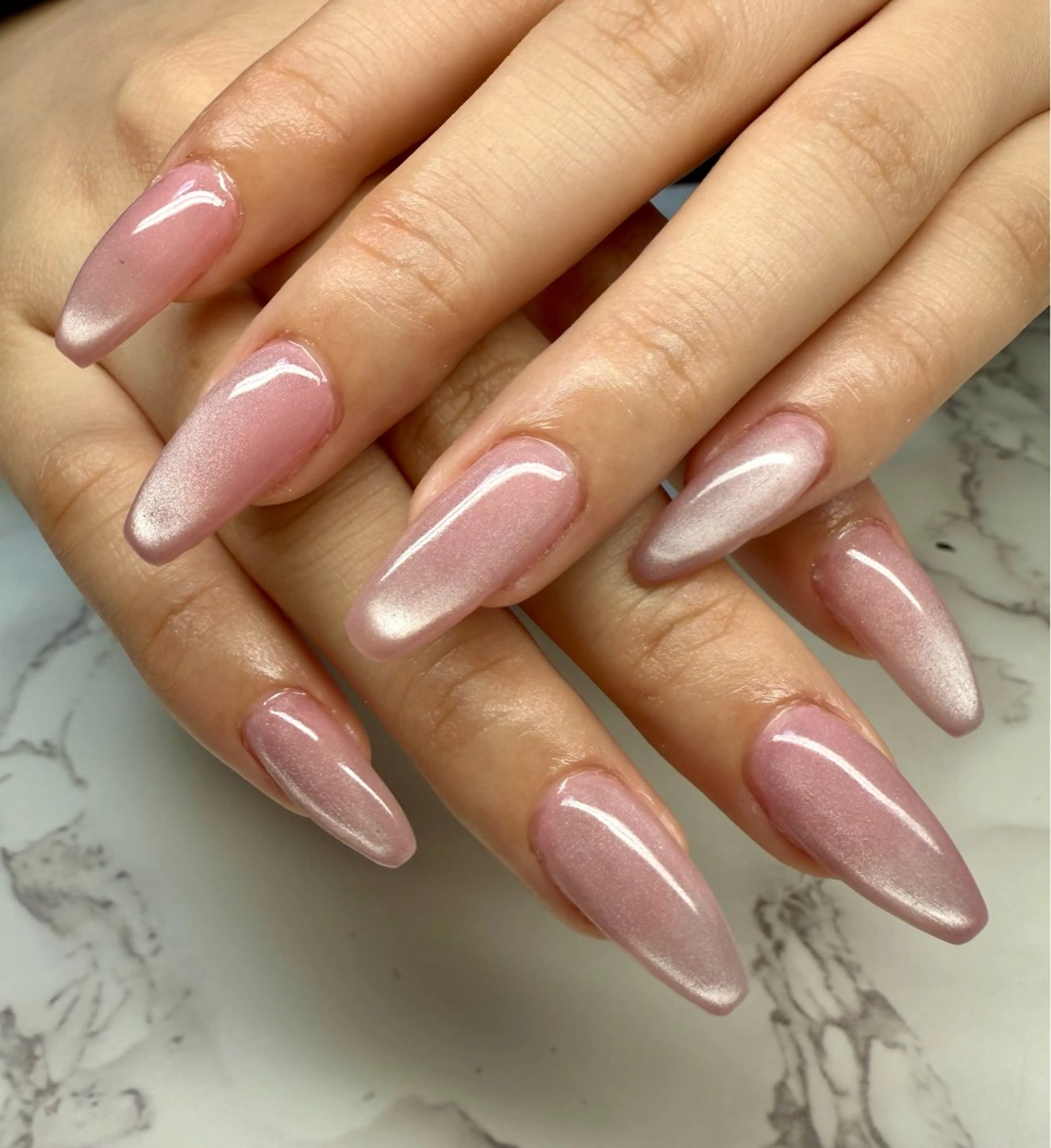 ネイル アートネイル チークネイル フレンチネイル 氷ネイル・うるうるネイル キラキラネイル Mai’s nailのネイルデザイン