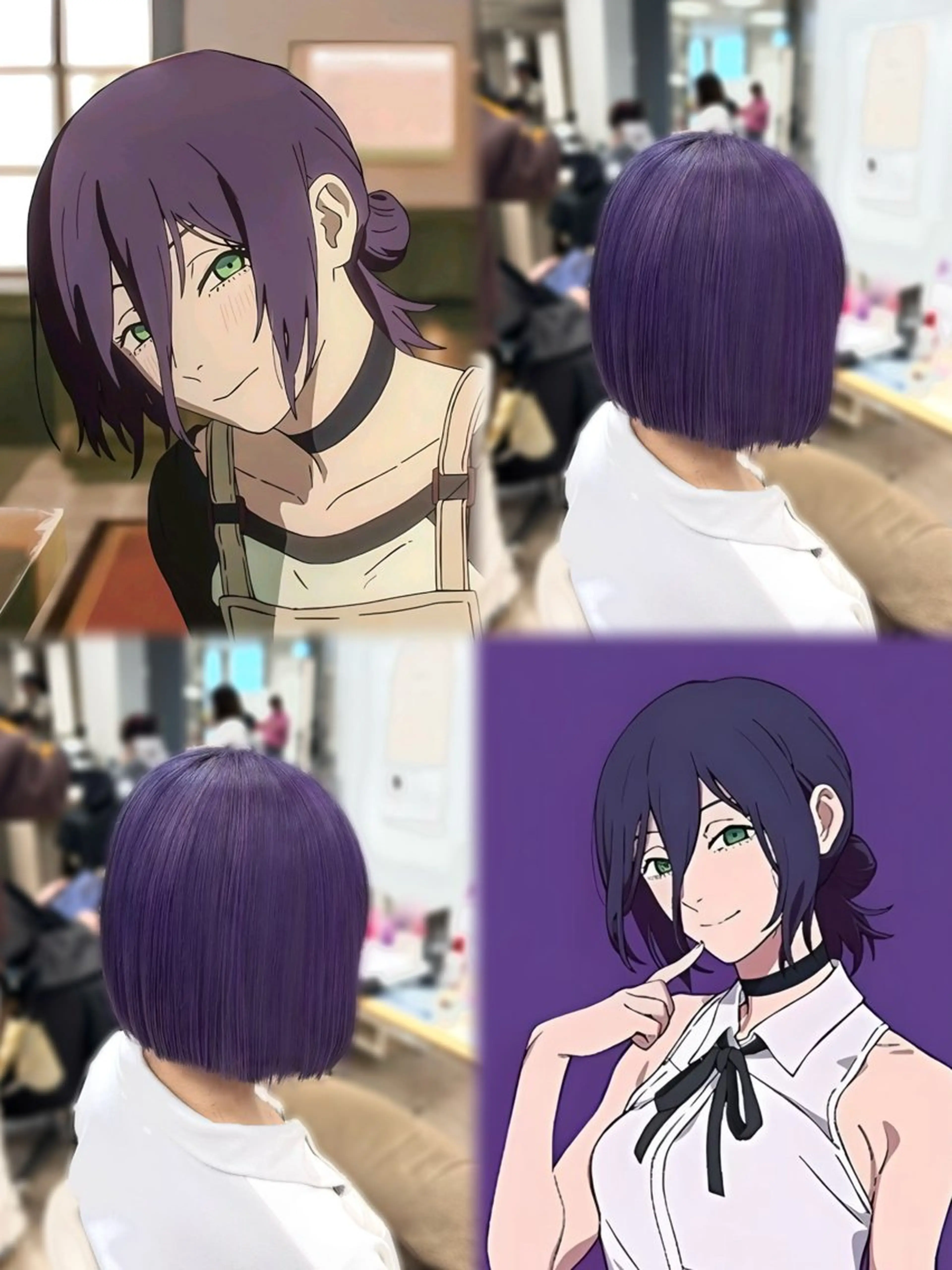 ショート カラー カット ヘアカラー 推し活/韓国/ブリー チカラーminamiのヘアスタイル