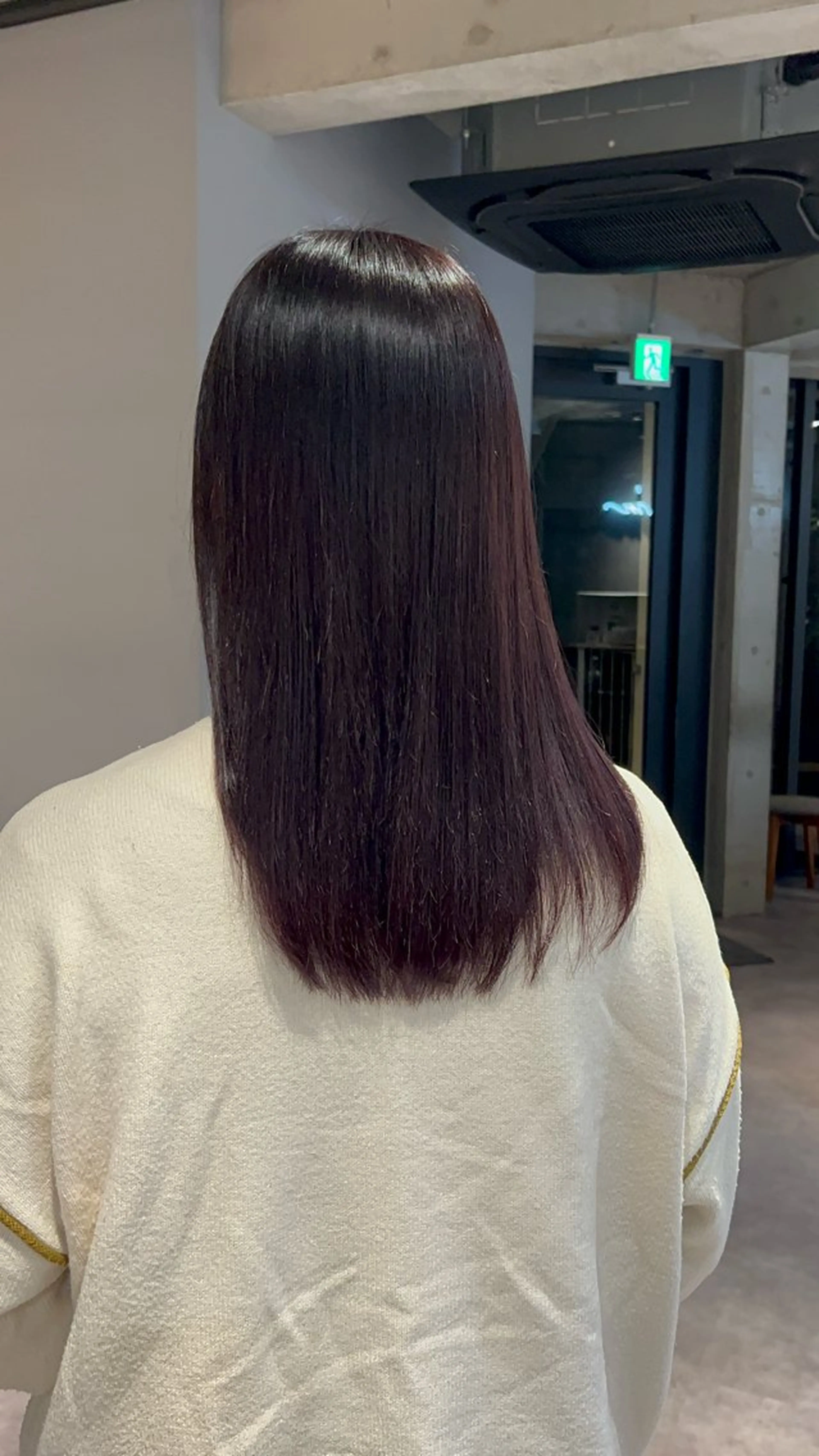 カラー ブリーチ ラベンダーカラー ブリーチなしカラー 葉月/ボブ/ 透明感カラー／中目黒のヘアスタイル