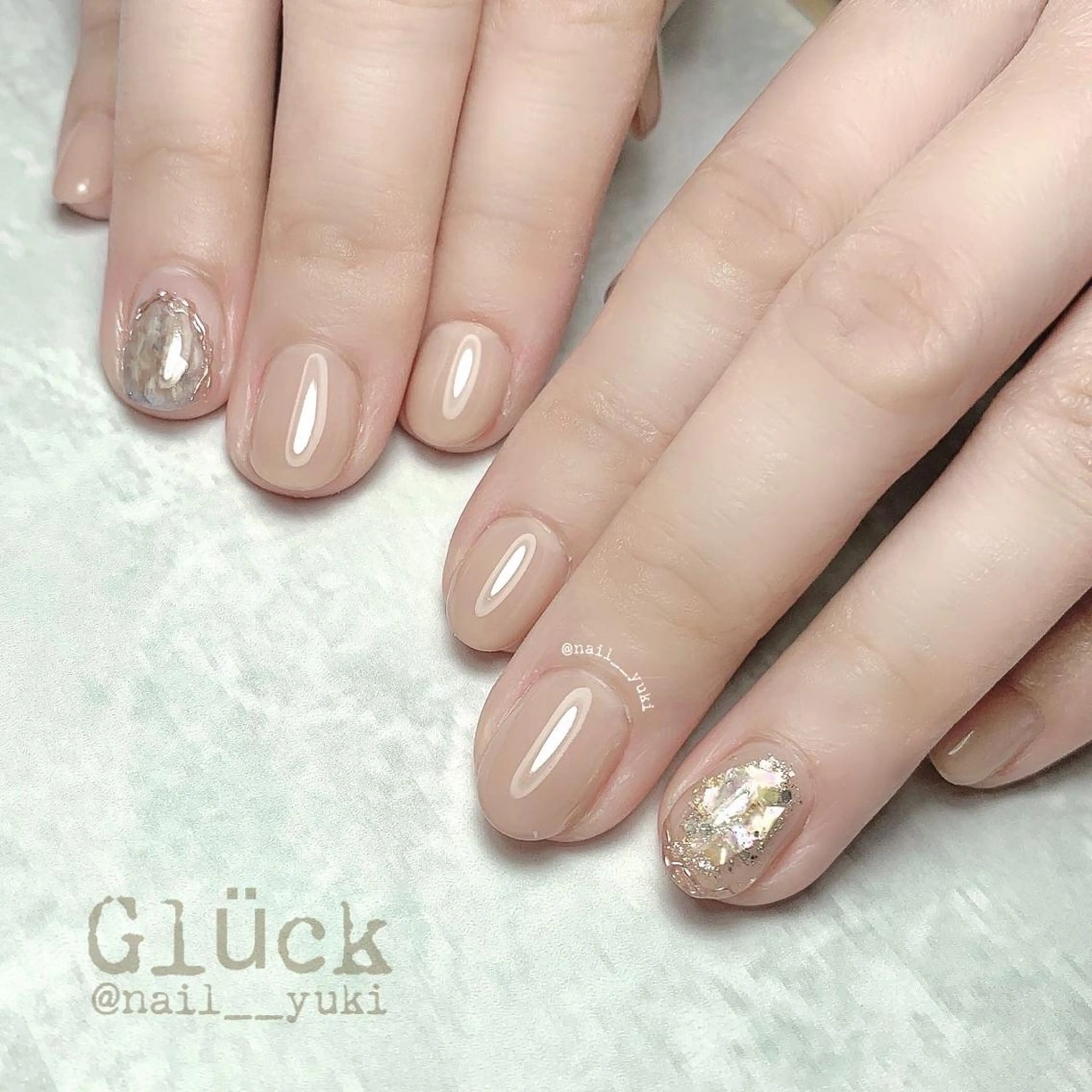 ネイル ハンドネイル Glück private salon所属・Glück yukiのマツエク・マツパデザイン