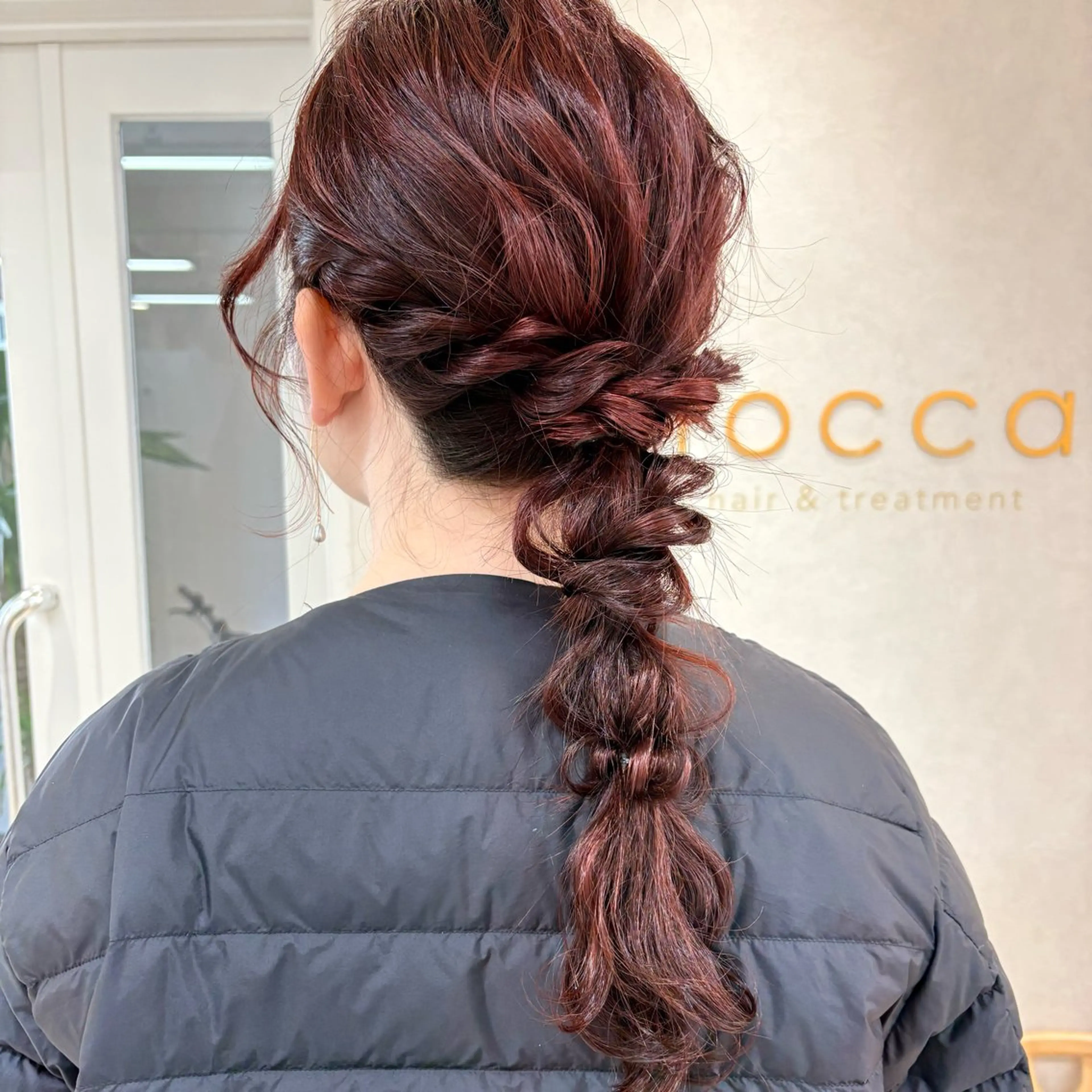 ヘアアレンジ ヘアセット 透明感カラー/ セット/SAKURAのヘアスタイル