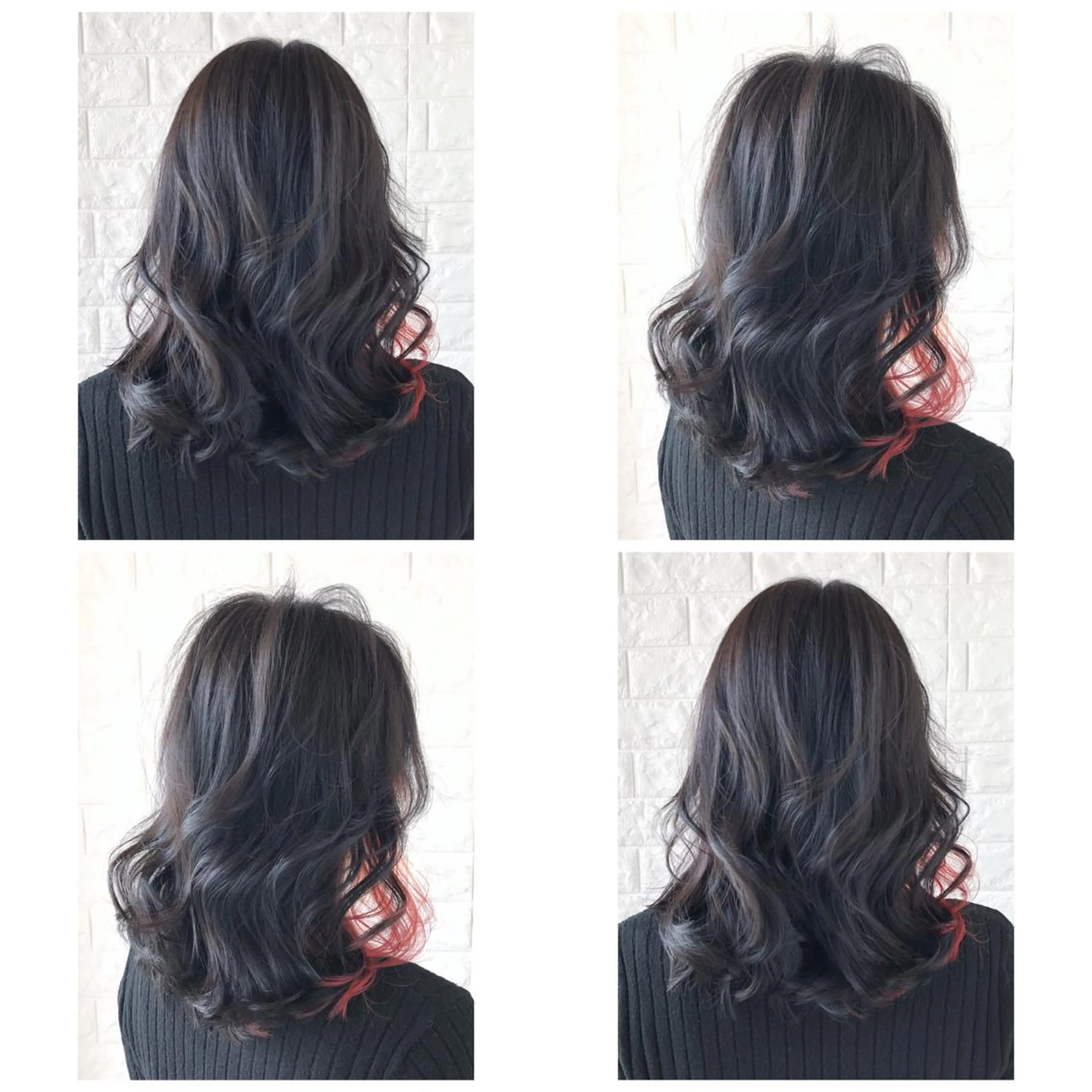 ミディアム カラー イルミナカラー トリートメント 髪質改善特化KIZU /艶髪研究（京都）のヘアスタイル