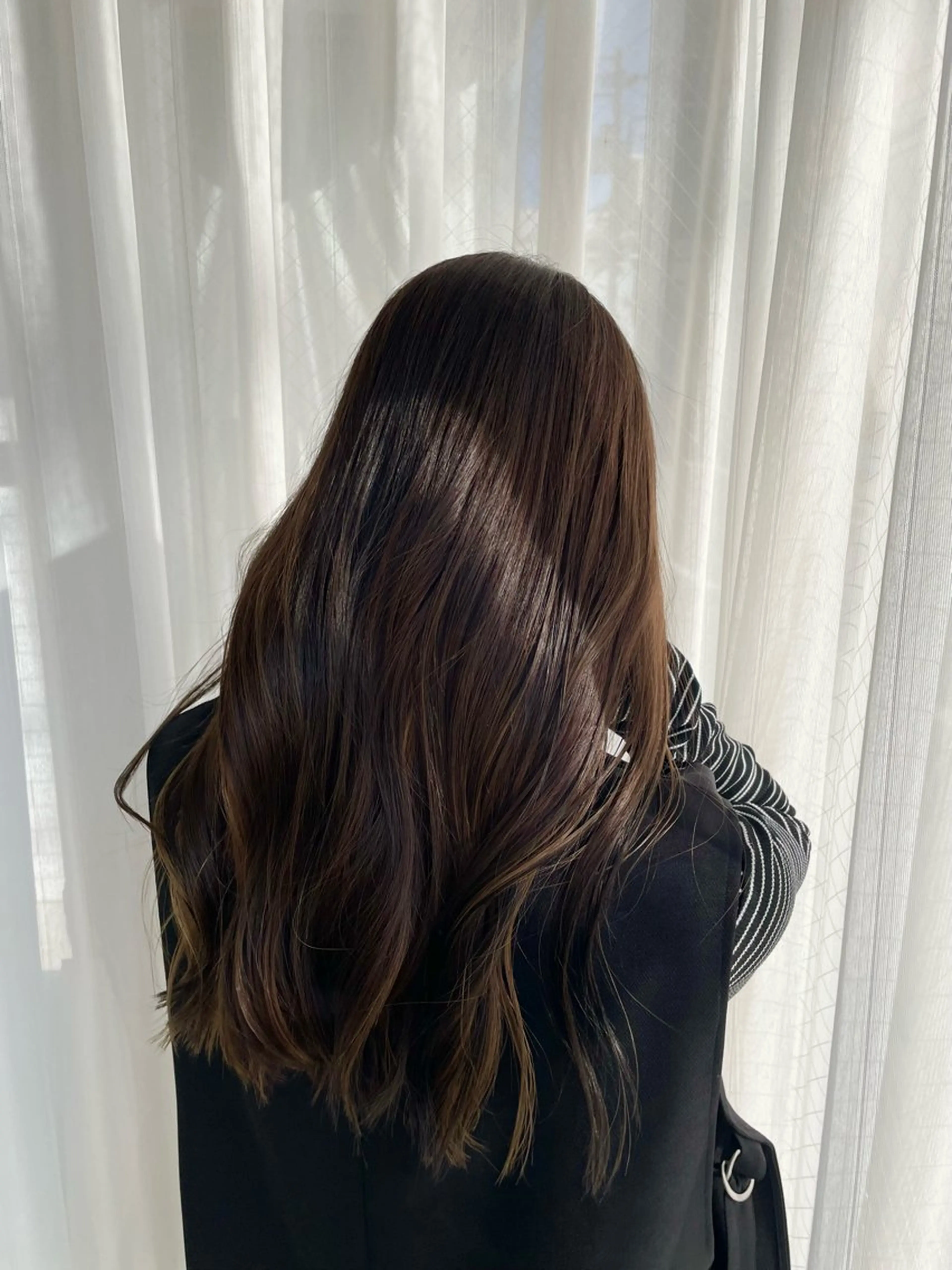 ロング 岡山駅/髪質改善 透明感カラー🐼のヘアスタイル