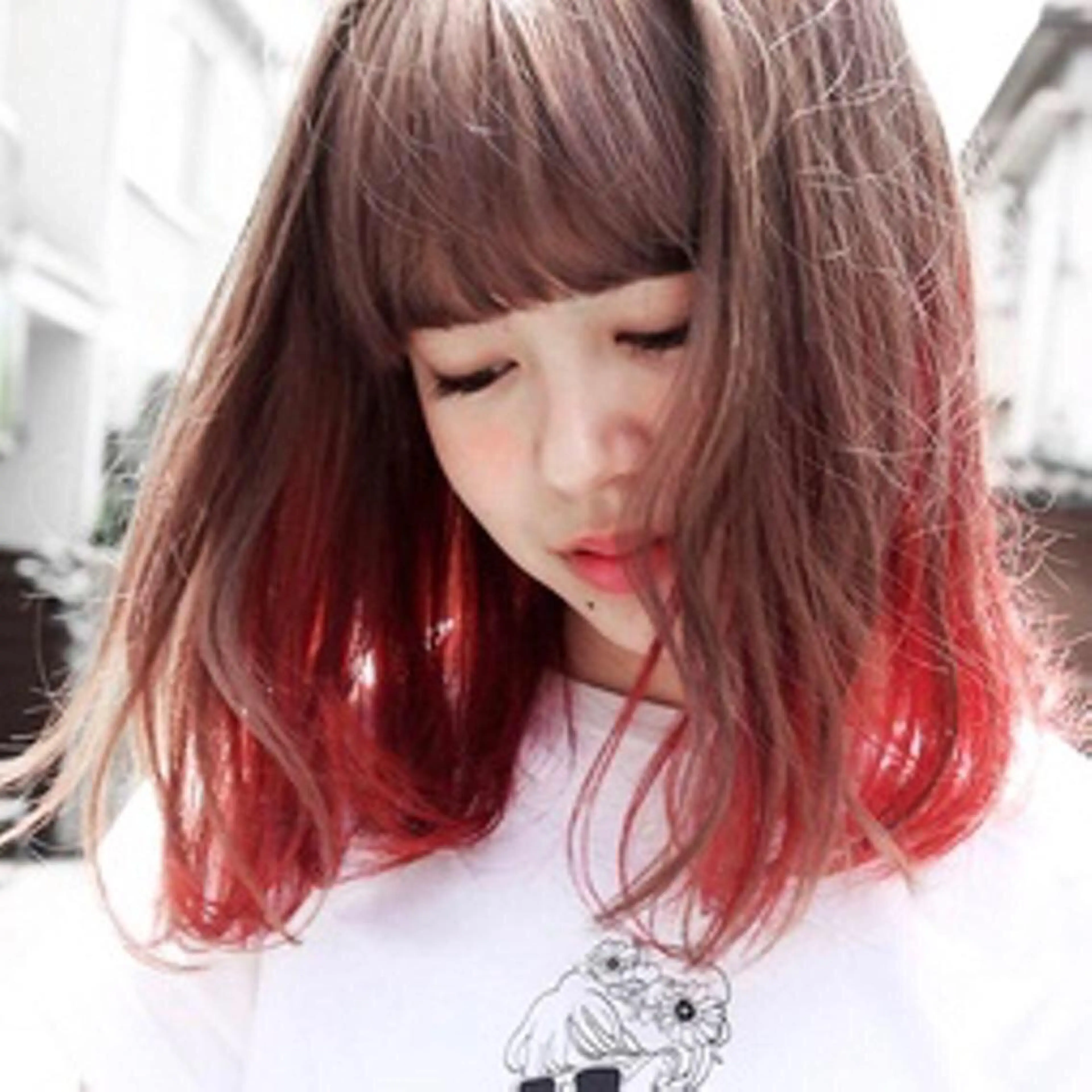 ミディアム カラー インナーカラー matsuzawa marinaのマツエク・マツパデザイン