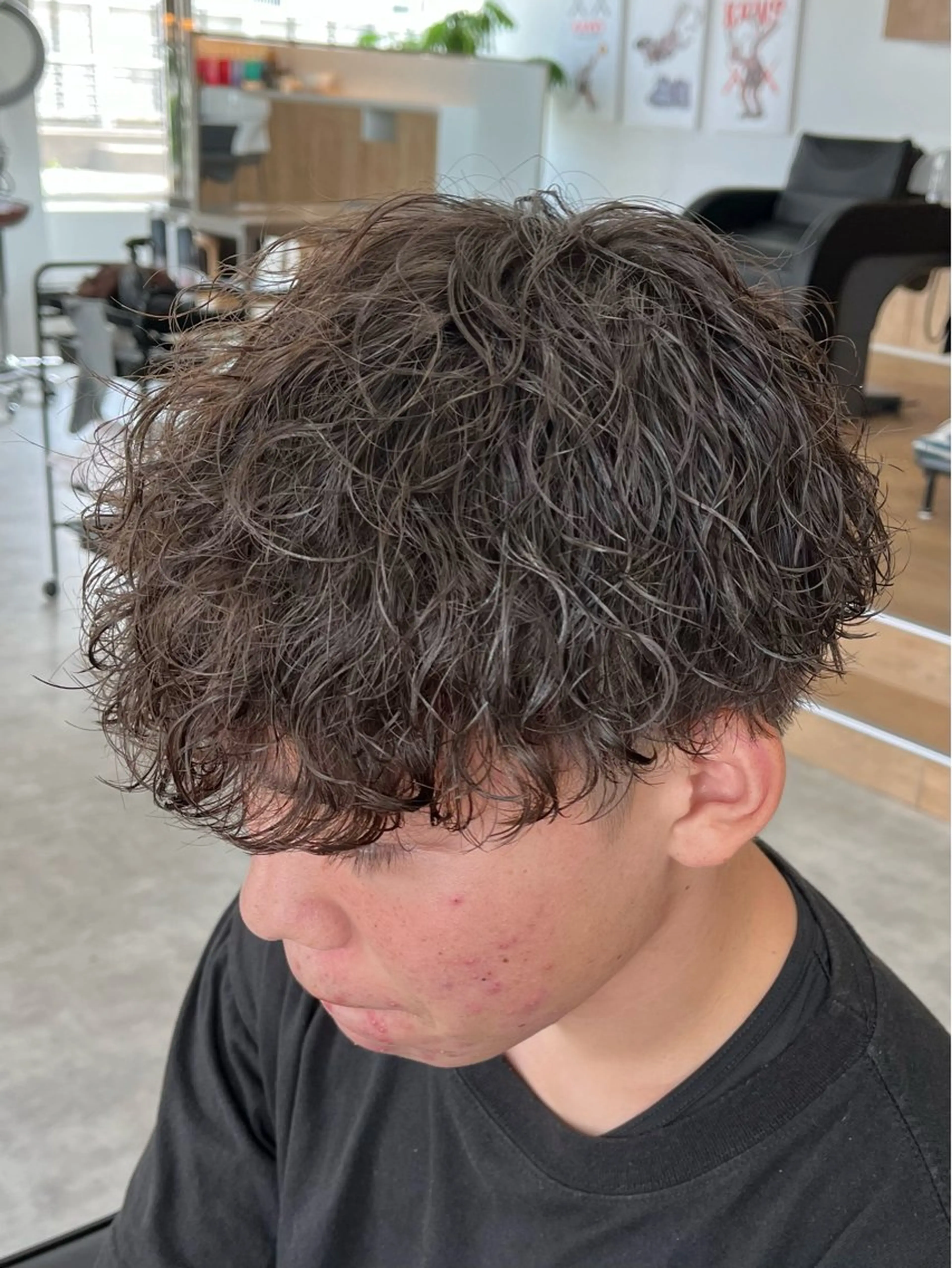 カット+カラー+パーマの写真