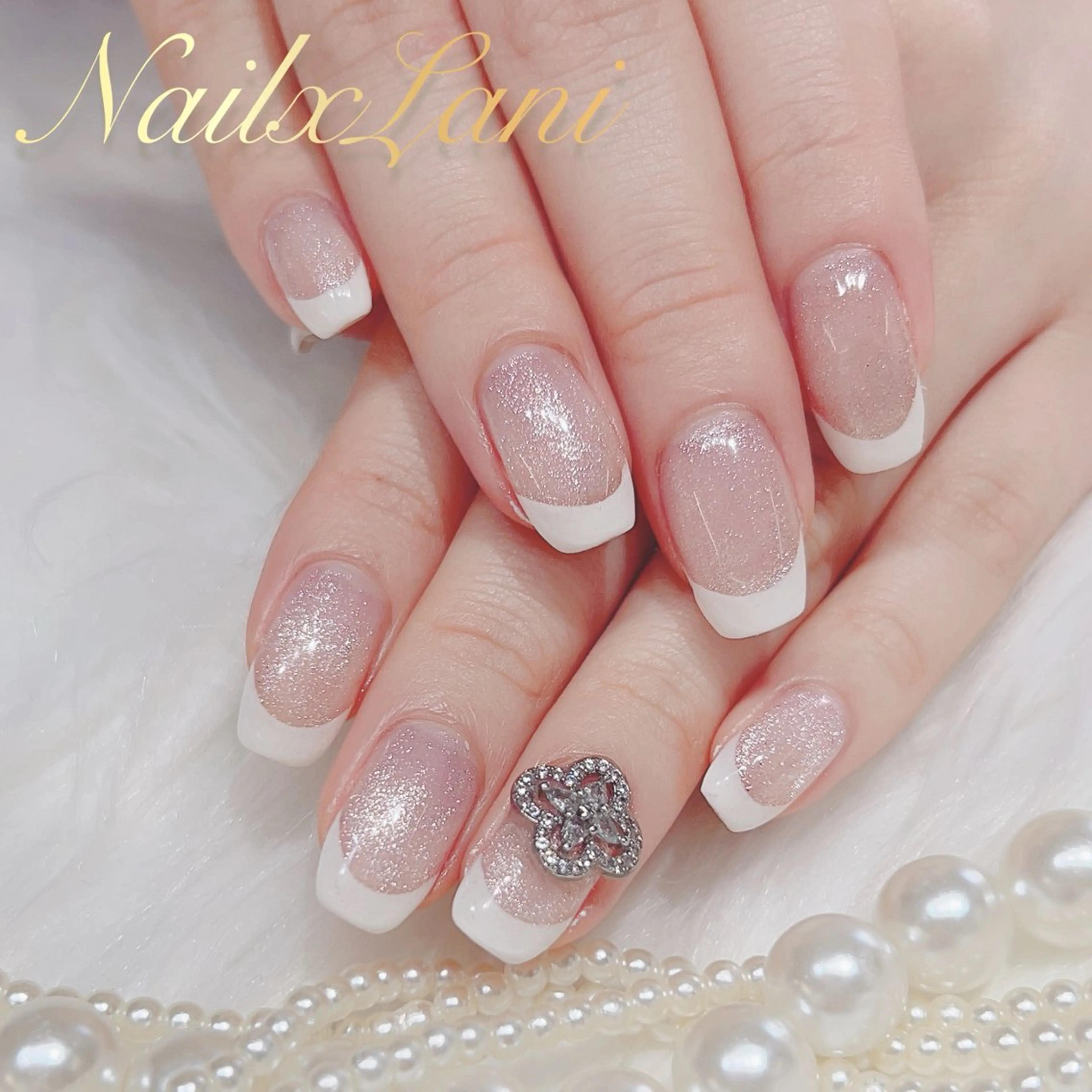 ネイル フットネイル ジェルネイル マグネットネイル パラジェル ネイルチップ Nail×Lani 深爪矯正対応◎のネイルデザイン
