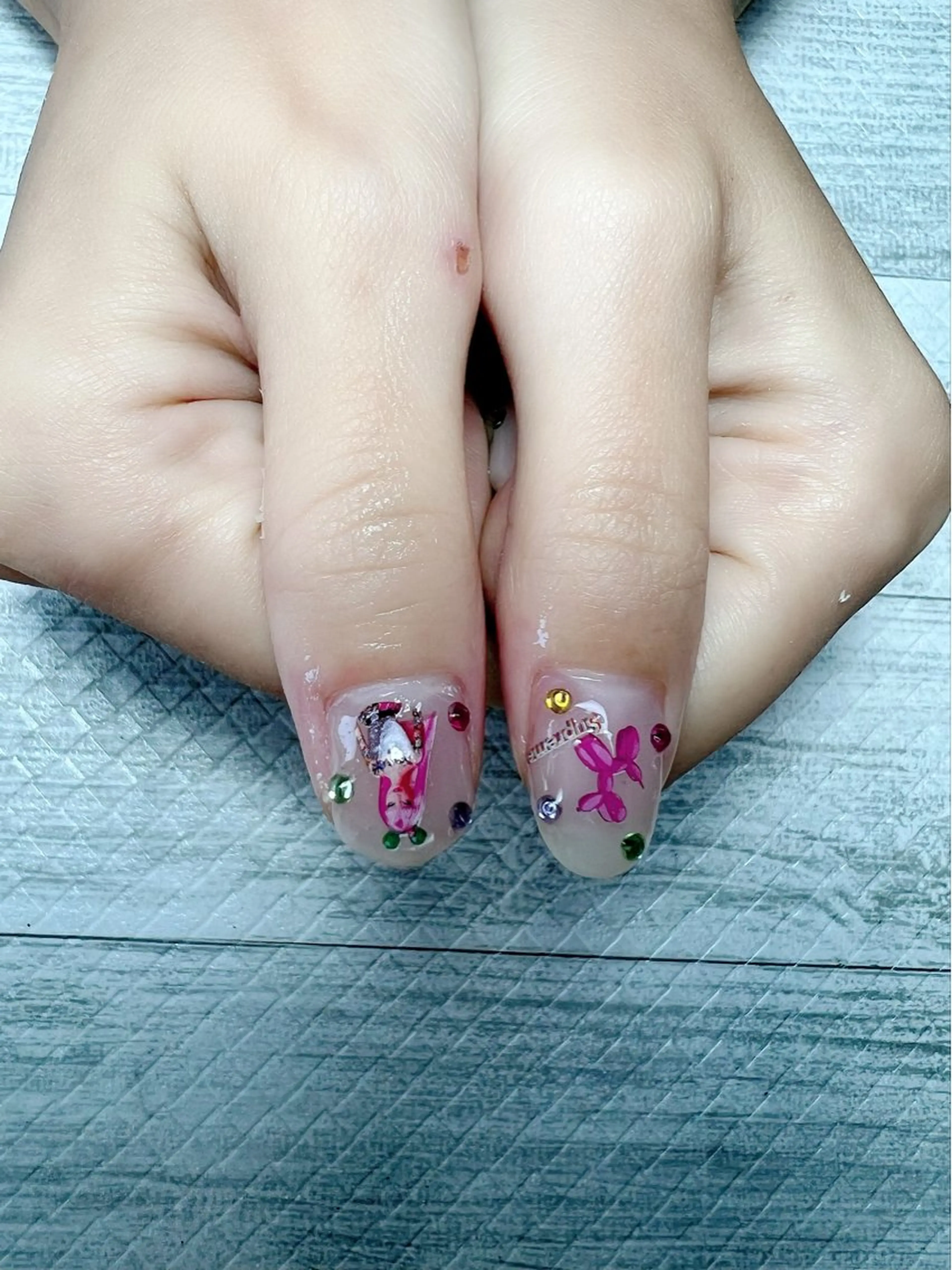 ネイル ジェルネイル ハンドネイル シェヌネイル JURAのネイルデザイン