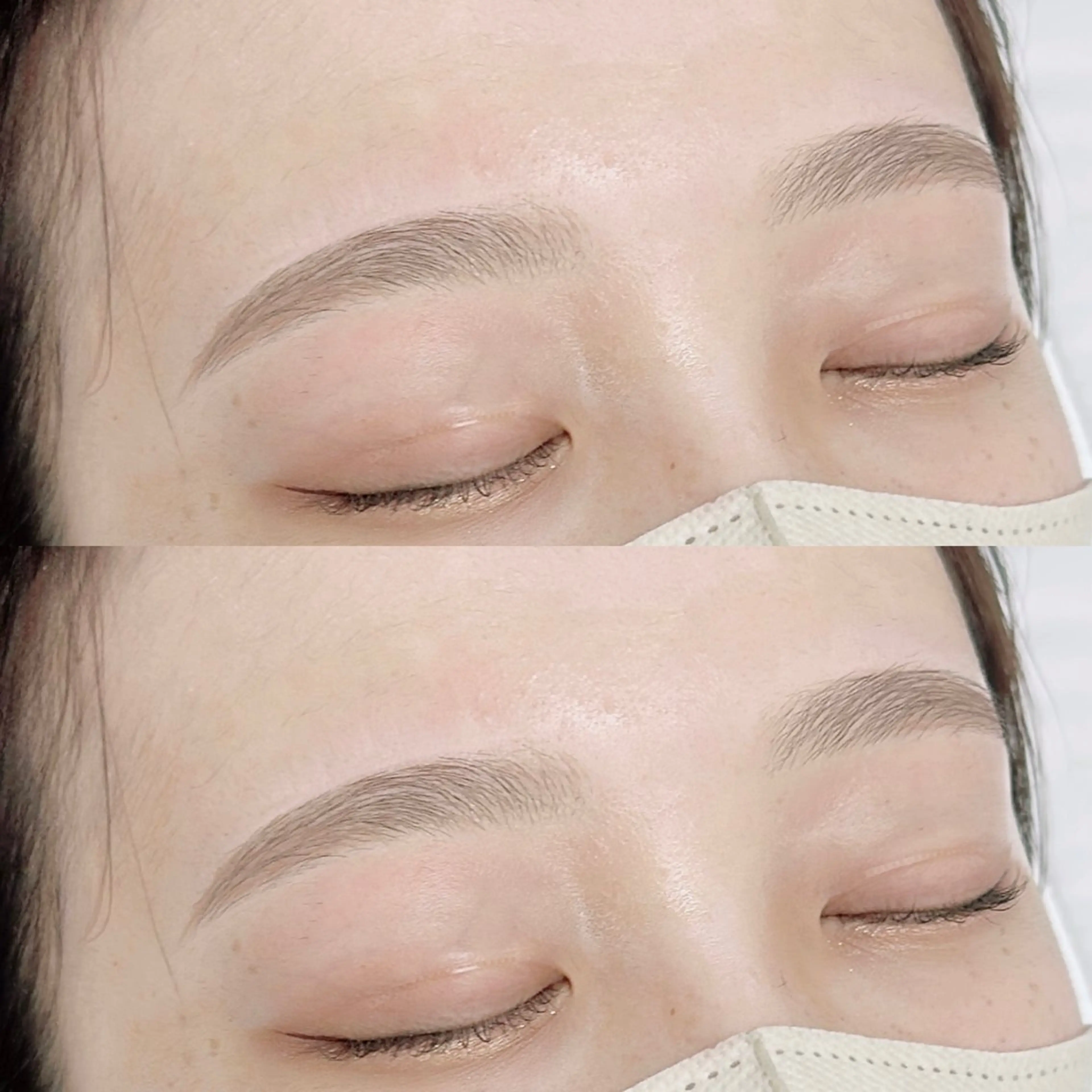 《ナチュラル眉🌱》美眉アイブロウWAX+間引き (メイク込)の写真