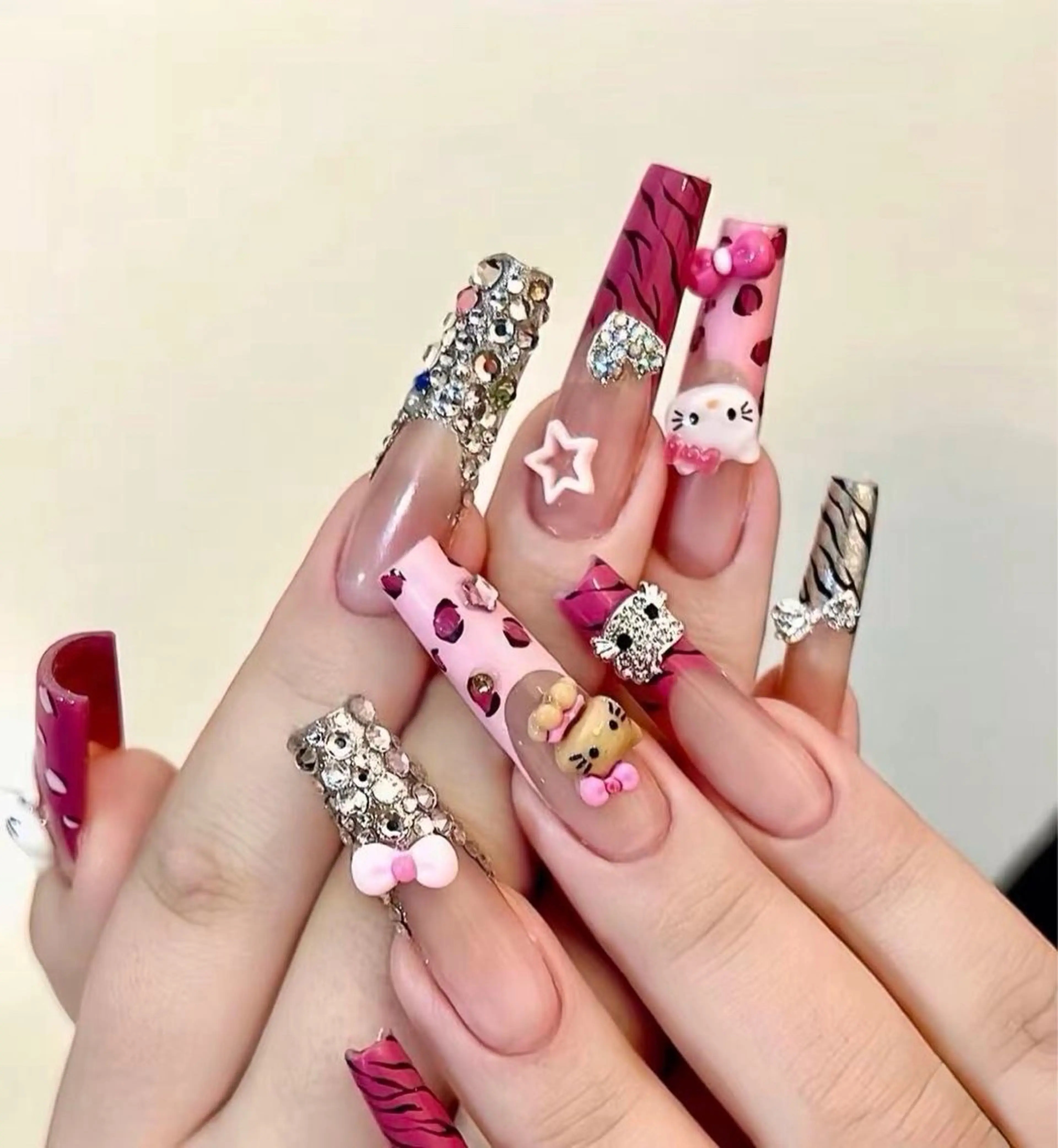 ネイル ハンドネイル 小 雨のネイルデザイン