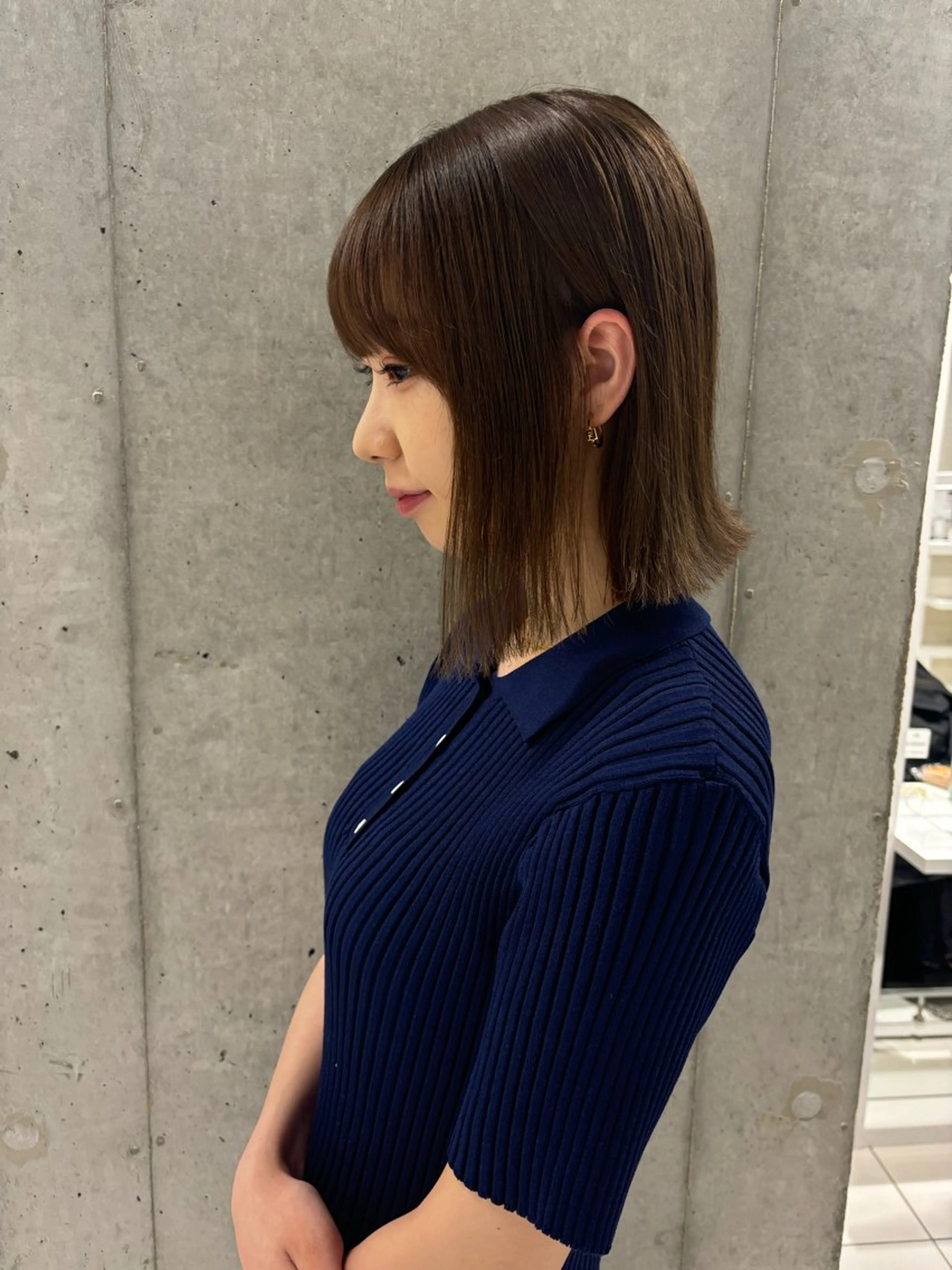 ショート カラー ブラウンカラー ヘアカラー トリートメント Miyu🎀レイヤー ／透明感カラー🪽のヘアスタイル