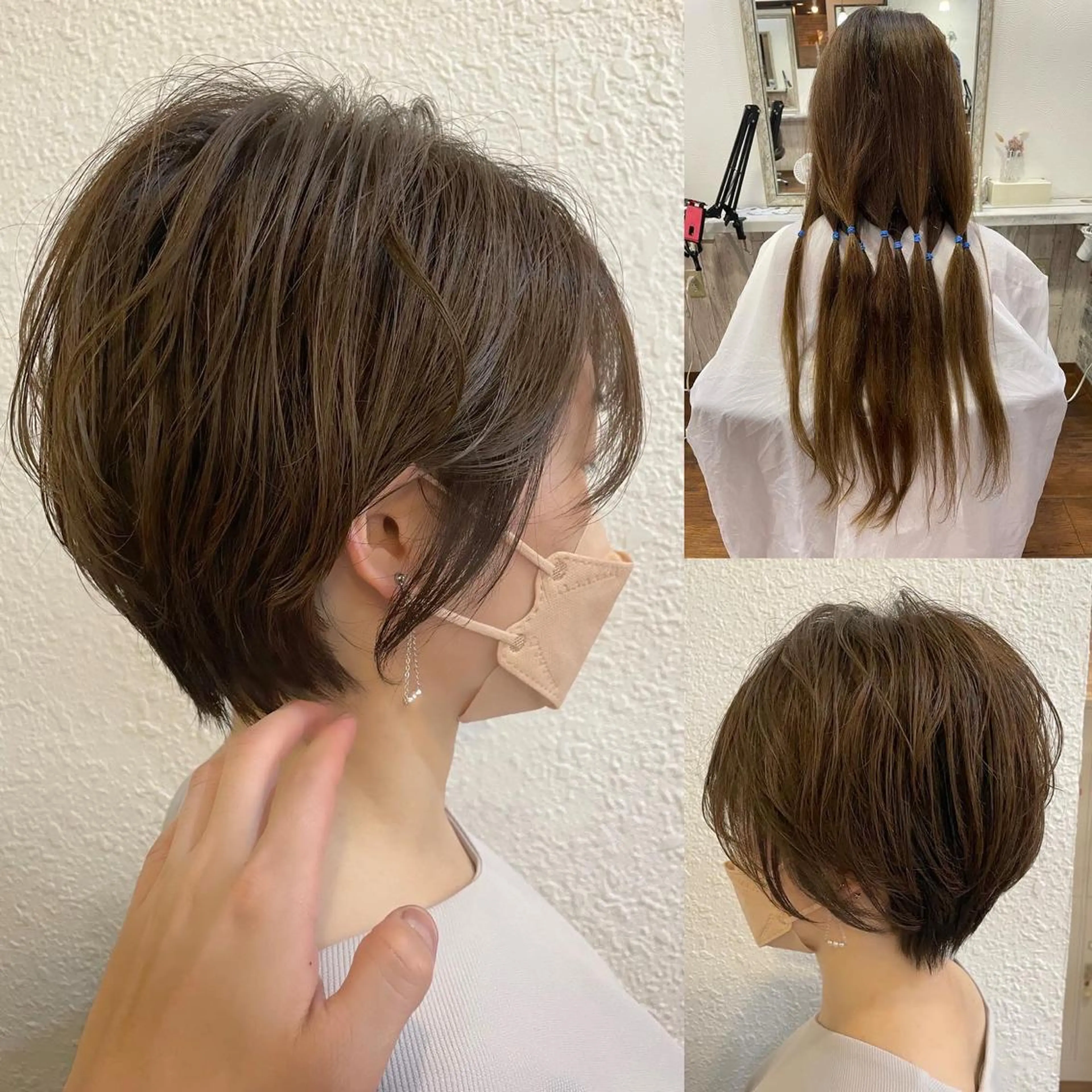 ショート 高原 ジュンのヘアスタイル