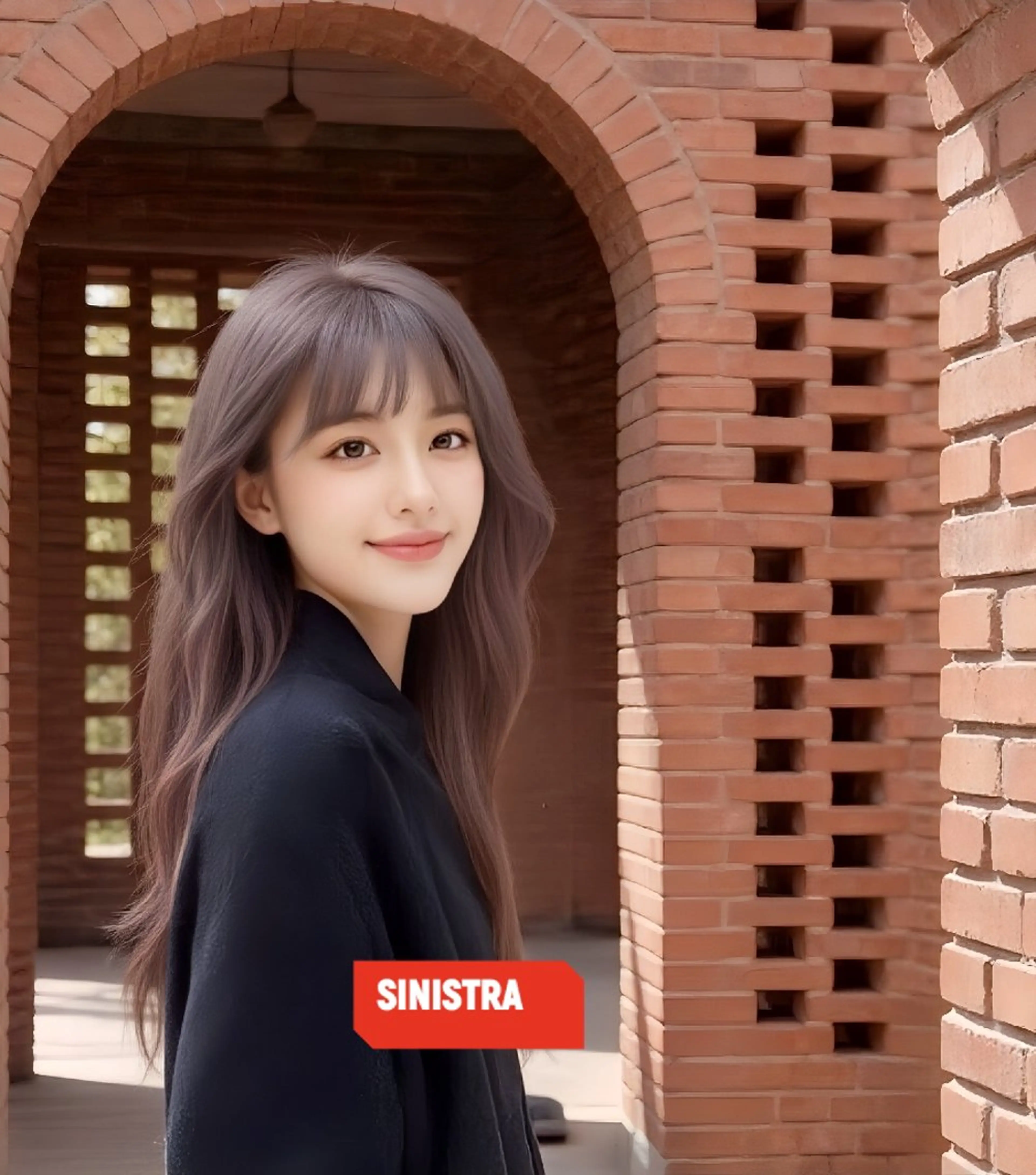 ロング カット ヘアカラー トリートメント 足利市・原宿・表参道 シニストラのヘアスタイル
