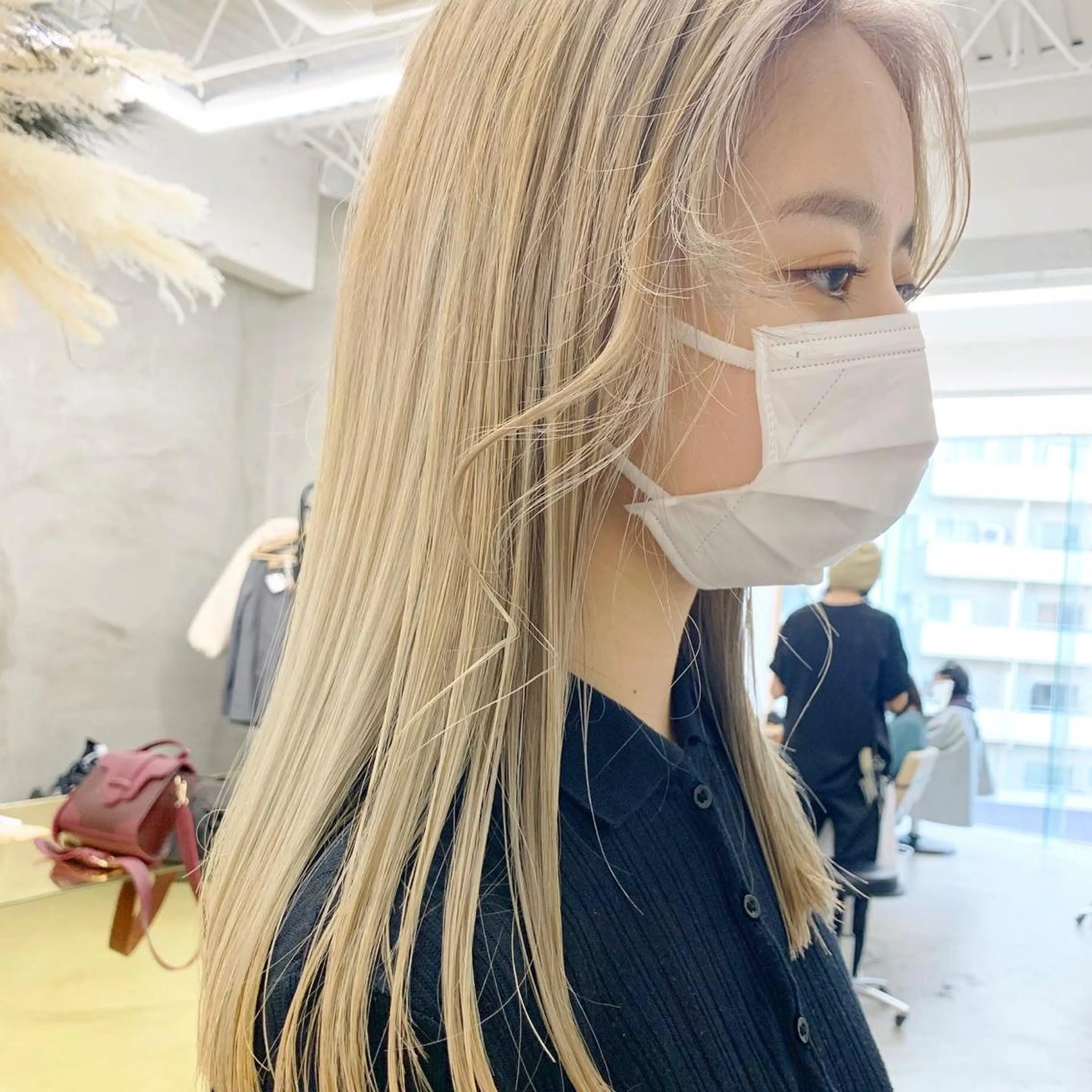 カラー ベージュカラー ミルクティーベージュ 外国人風カラー ヘッドスパ (女性限定)🍋モエのヘアスタイル