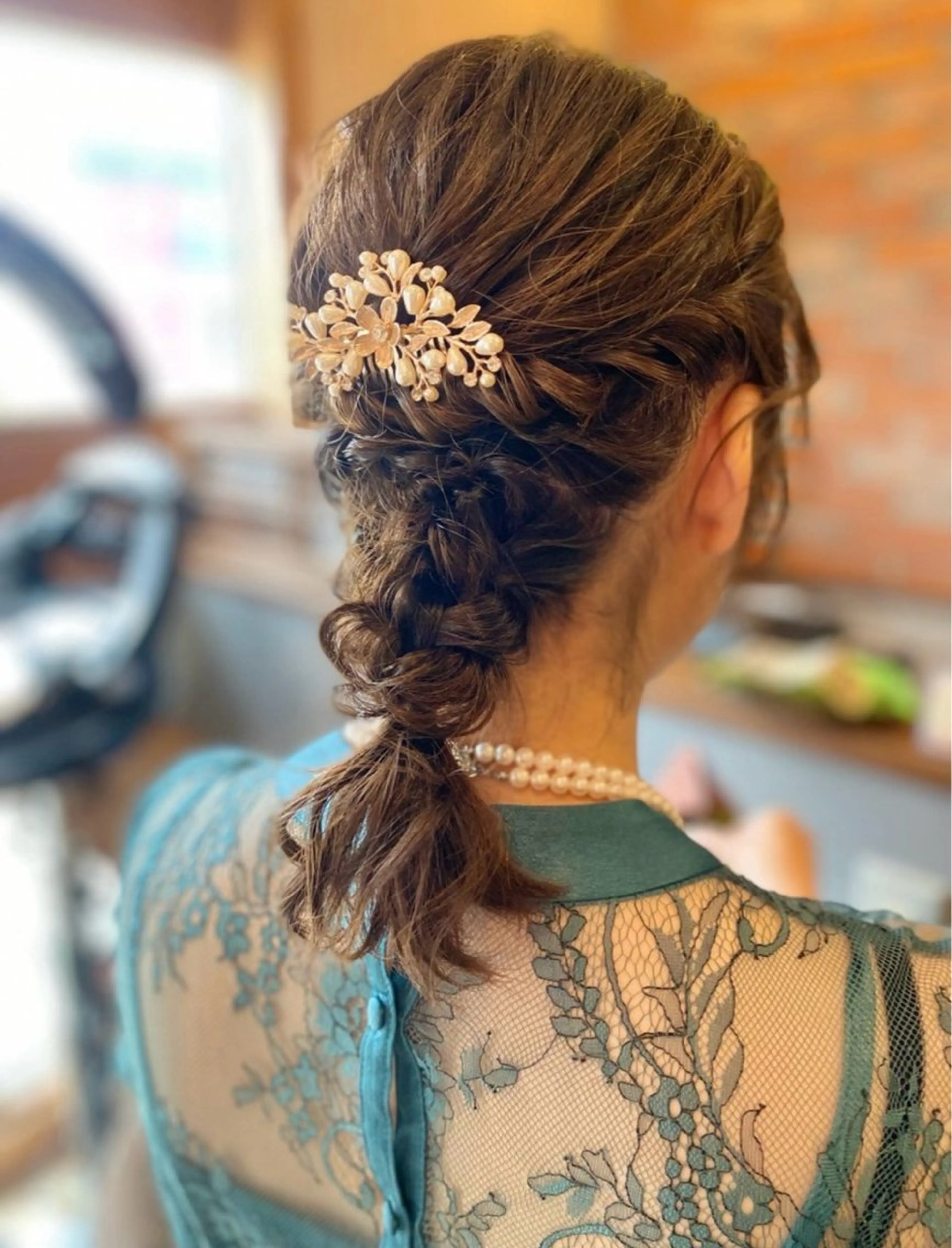 セミロング ヘアアレンジ ヘアセット ◤ Jammin.◢ Mizuho.のヘアスタイル