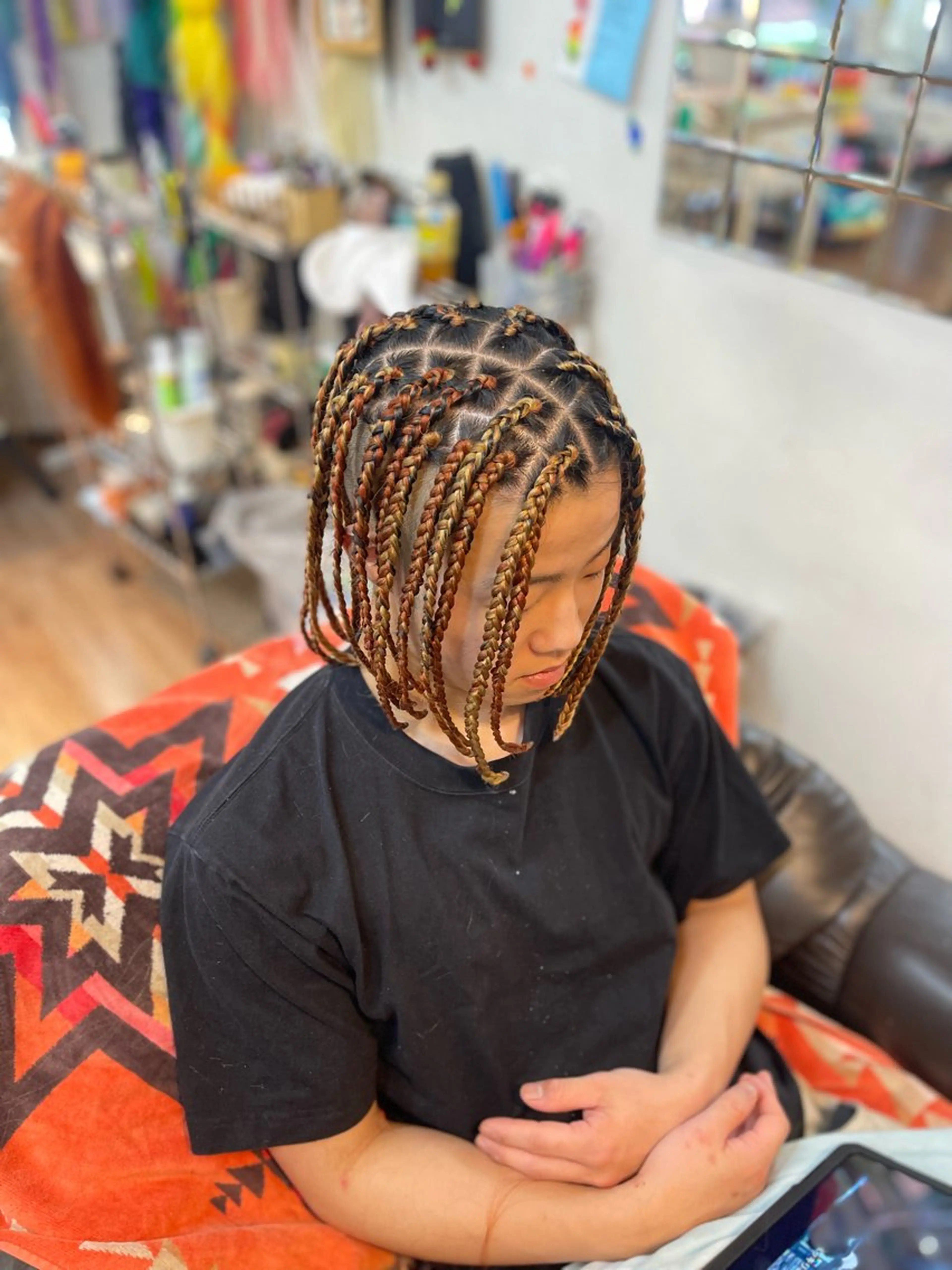 ショート ヘアアレンジ メンズ scamp⭐️ さくらのヘアスタイル