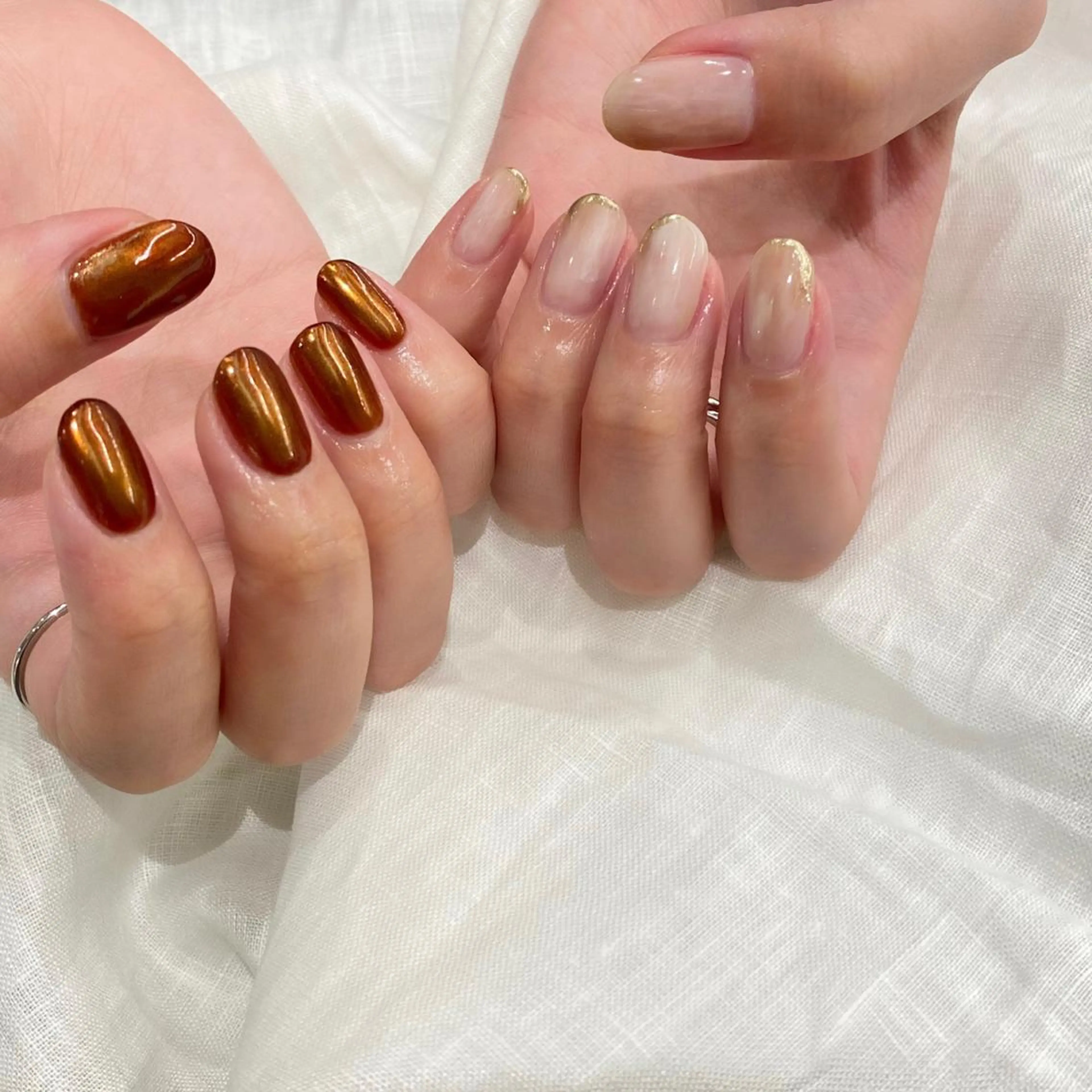 ネイル ハンドネイル Yuriko Omi パラジェル/渋谷のネイルデザイン