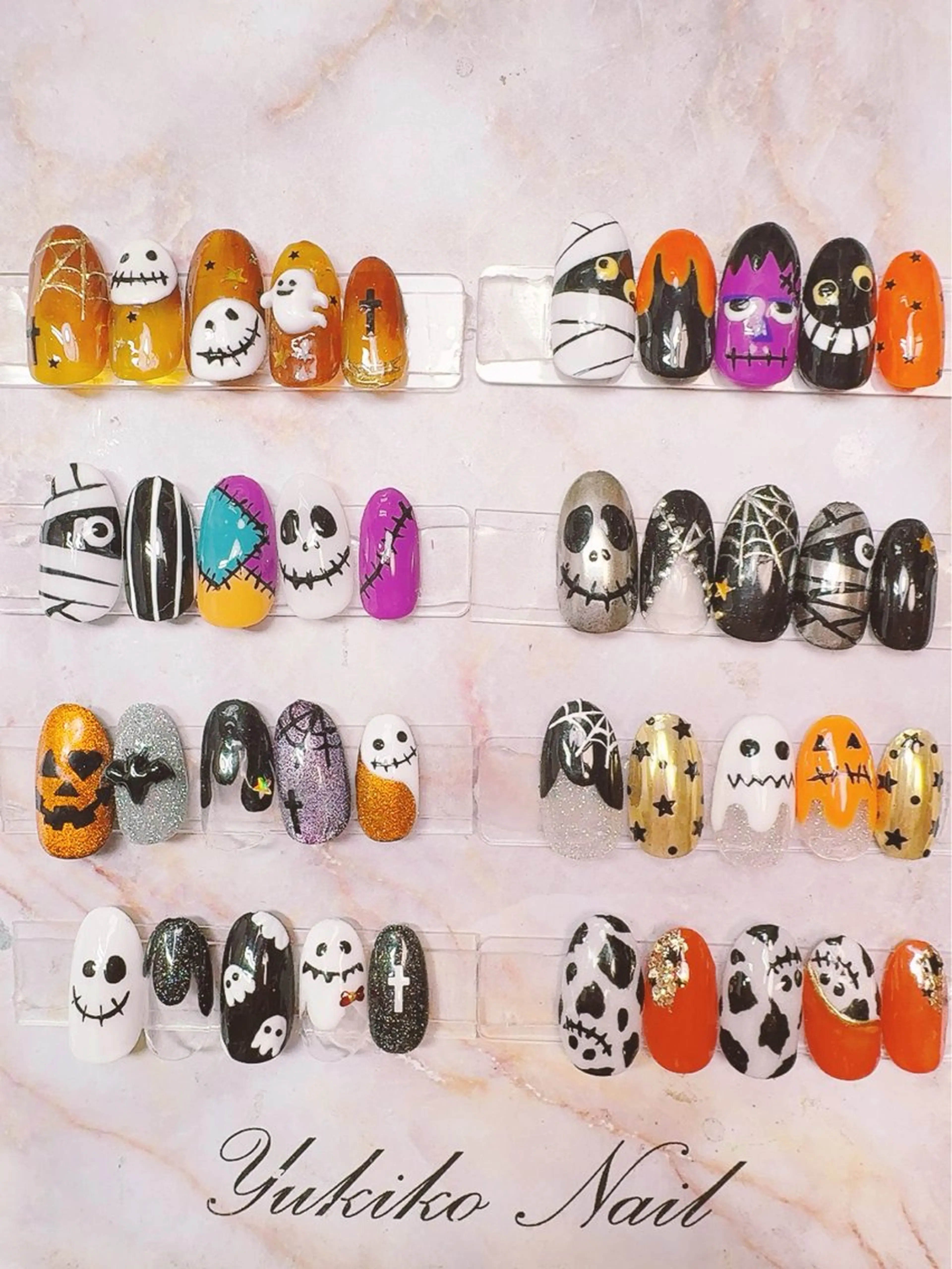 ネイル ハロウィン ユキコ ネイルのネイルデザイン