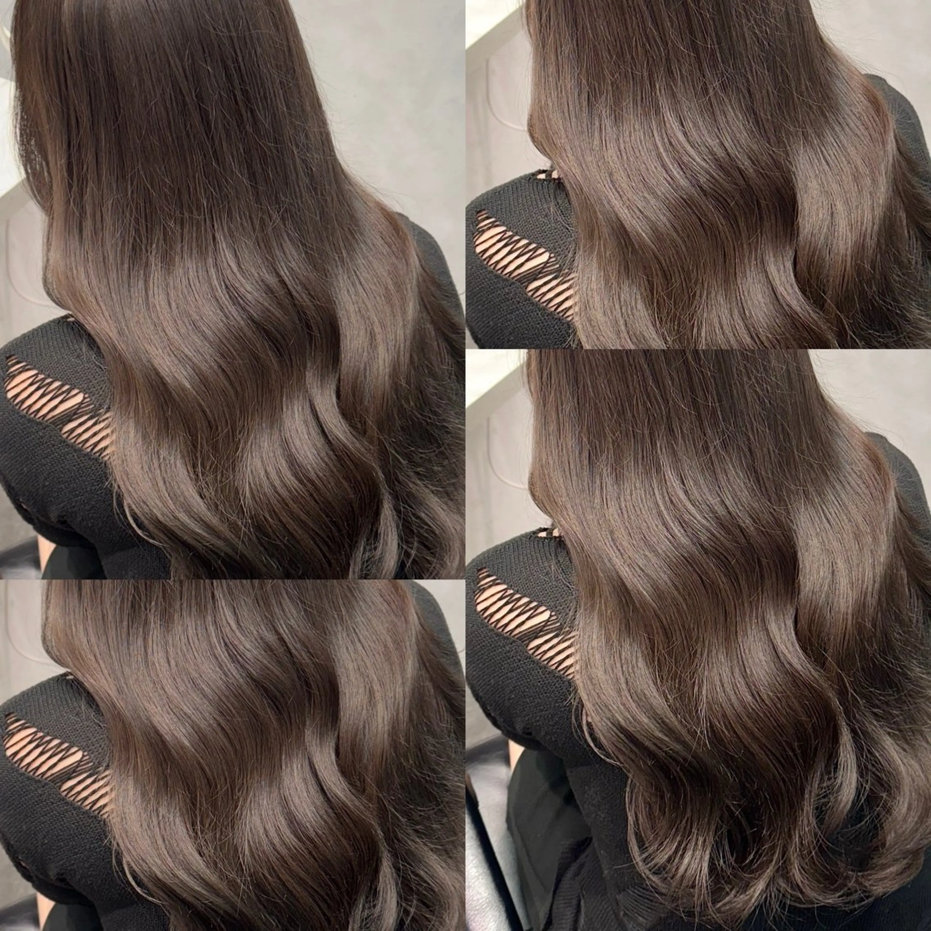 ロング ヘアカラー 🌟透明感カラー 🌟松岡勇輝のヘアスタイル