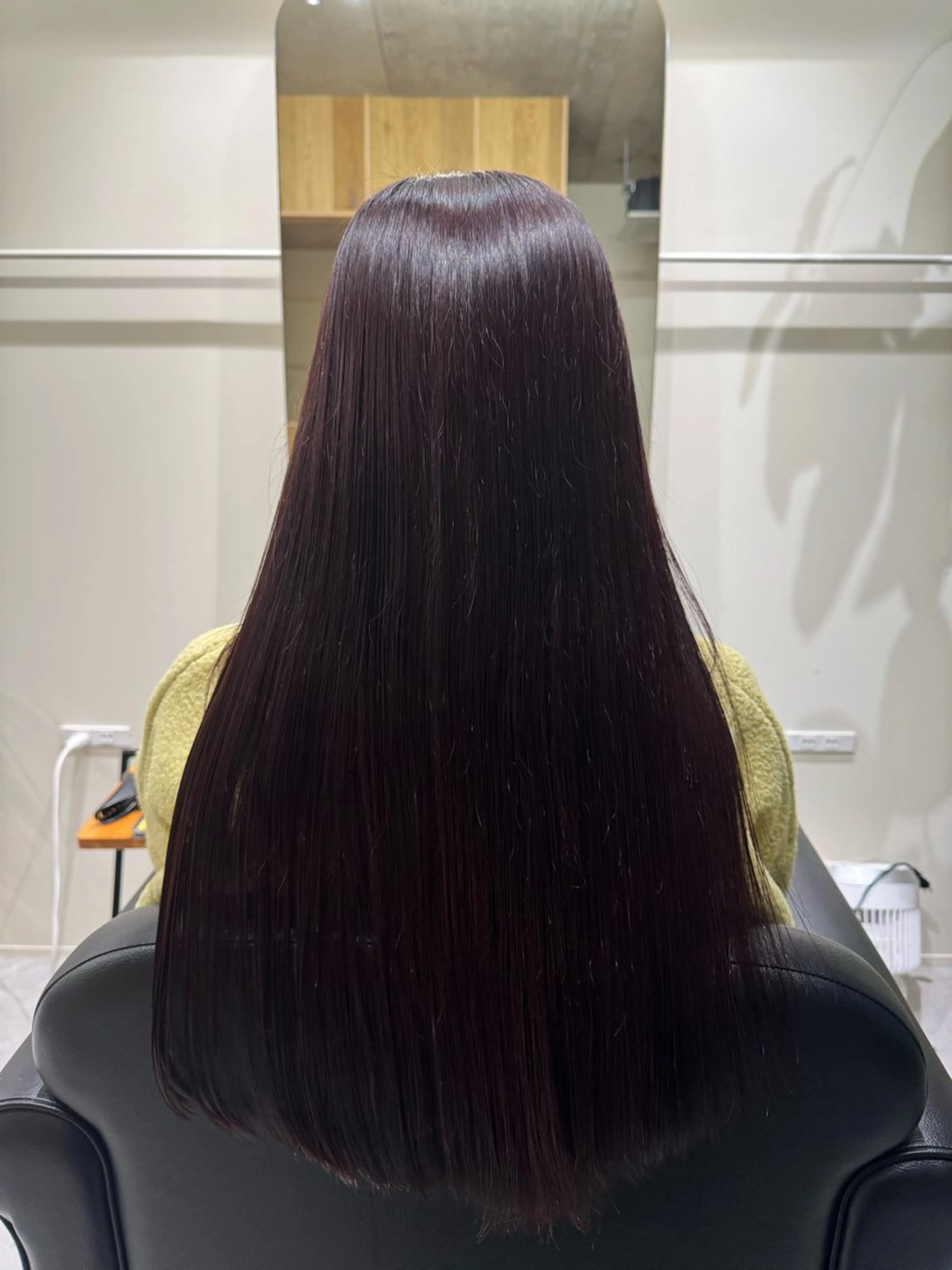 ロング カラー ゆ う あのヘアスタイル