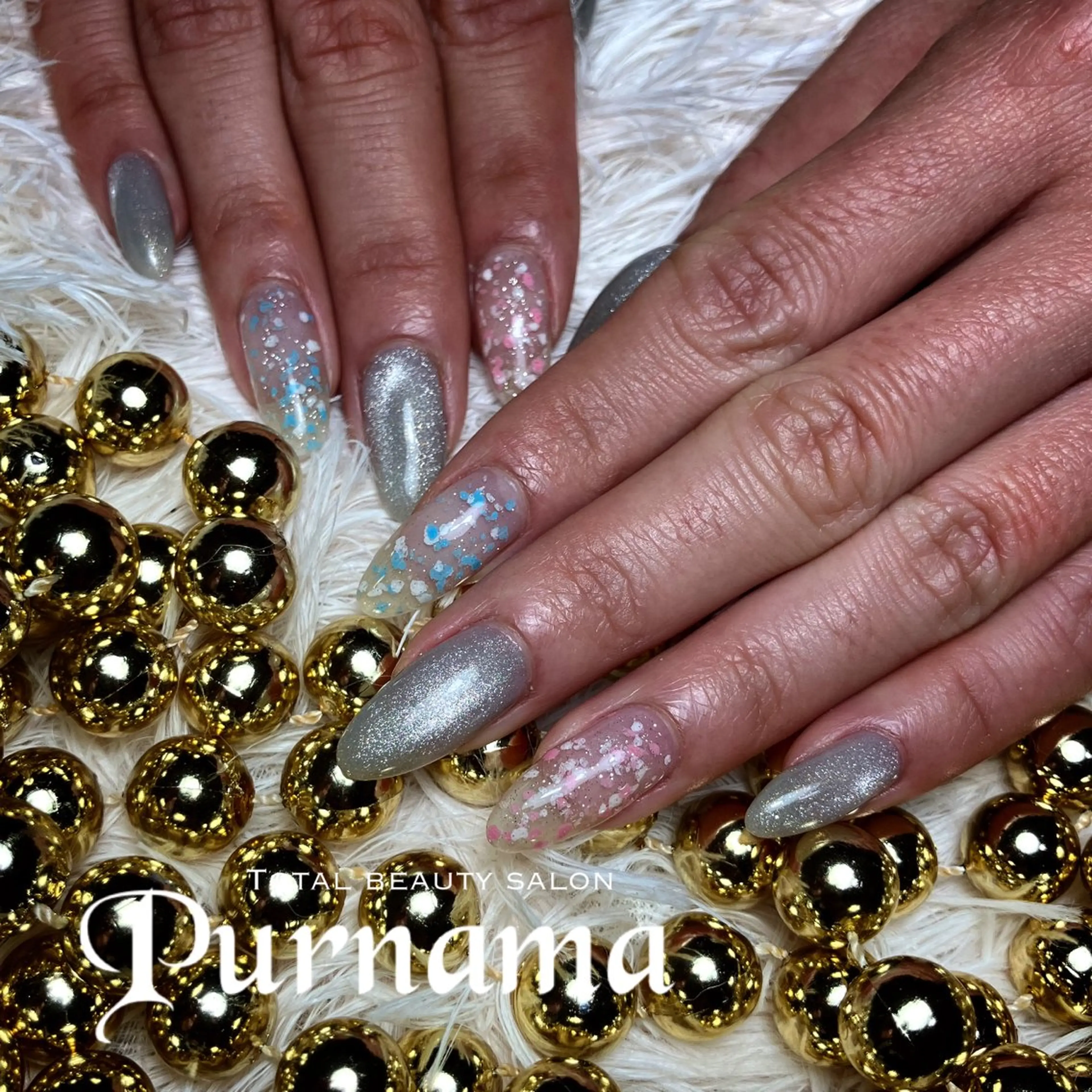 ネイル ハンドネイル Purnama あきのネイルデザイン