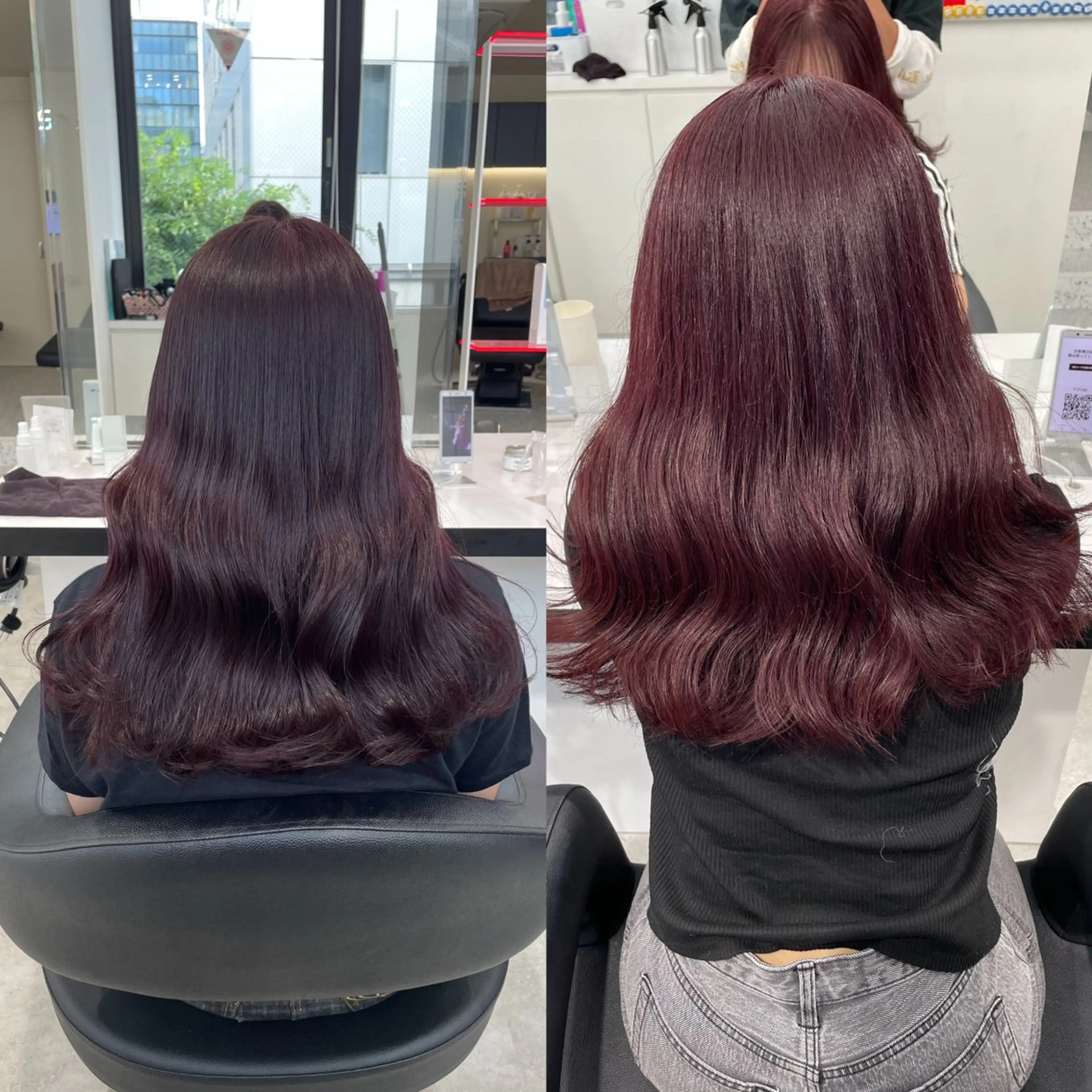 ロング カラー 履歴修正屋さん／ ブロンド／ホワイトのヘアスタイル