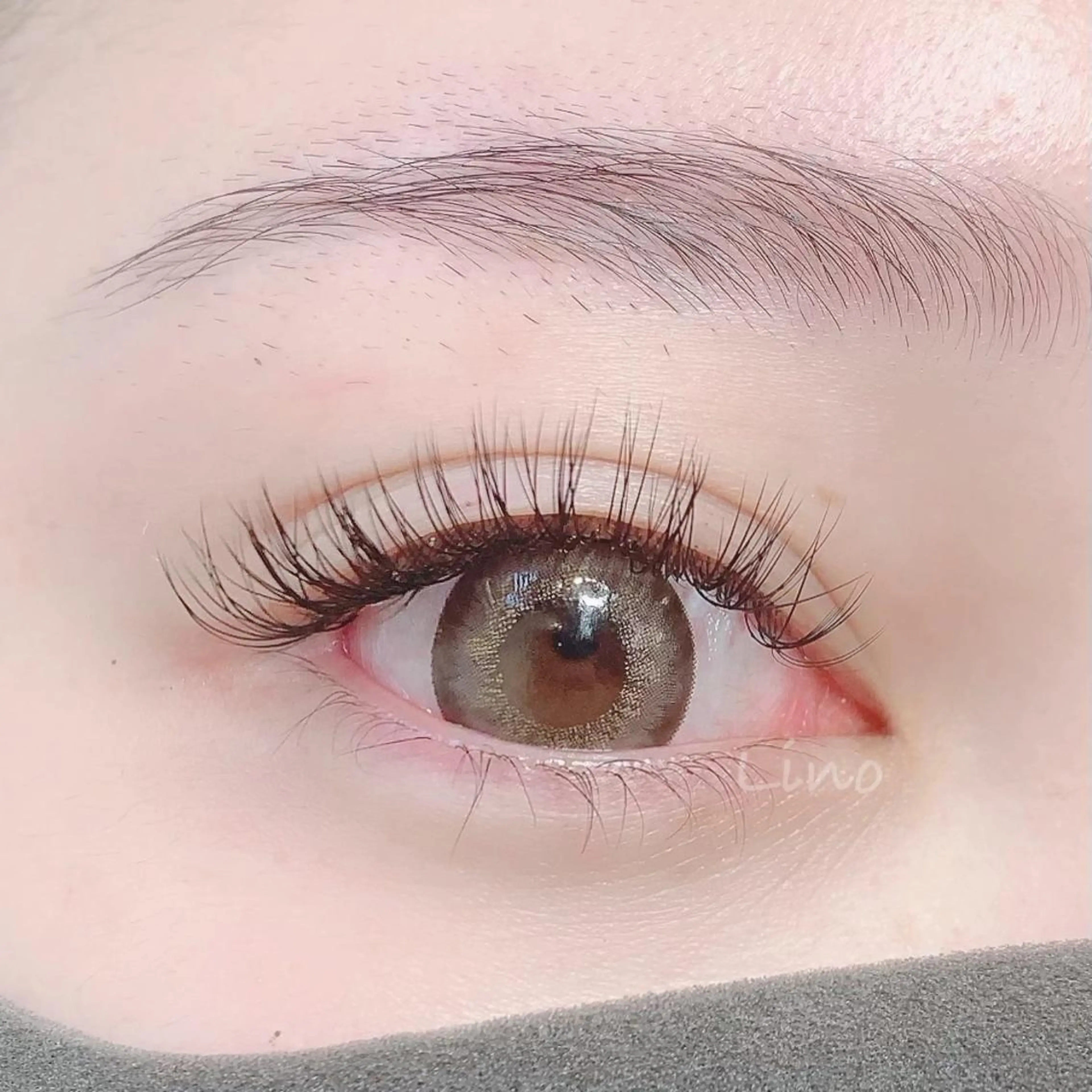 【twin volume】上まつげ 100本の写真