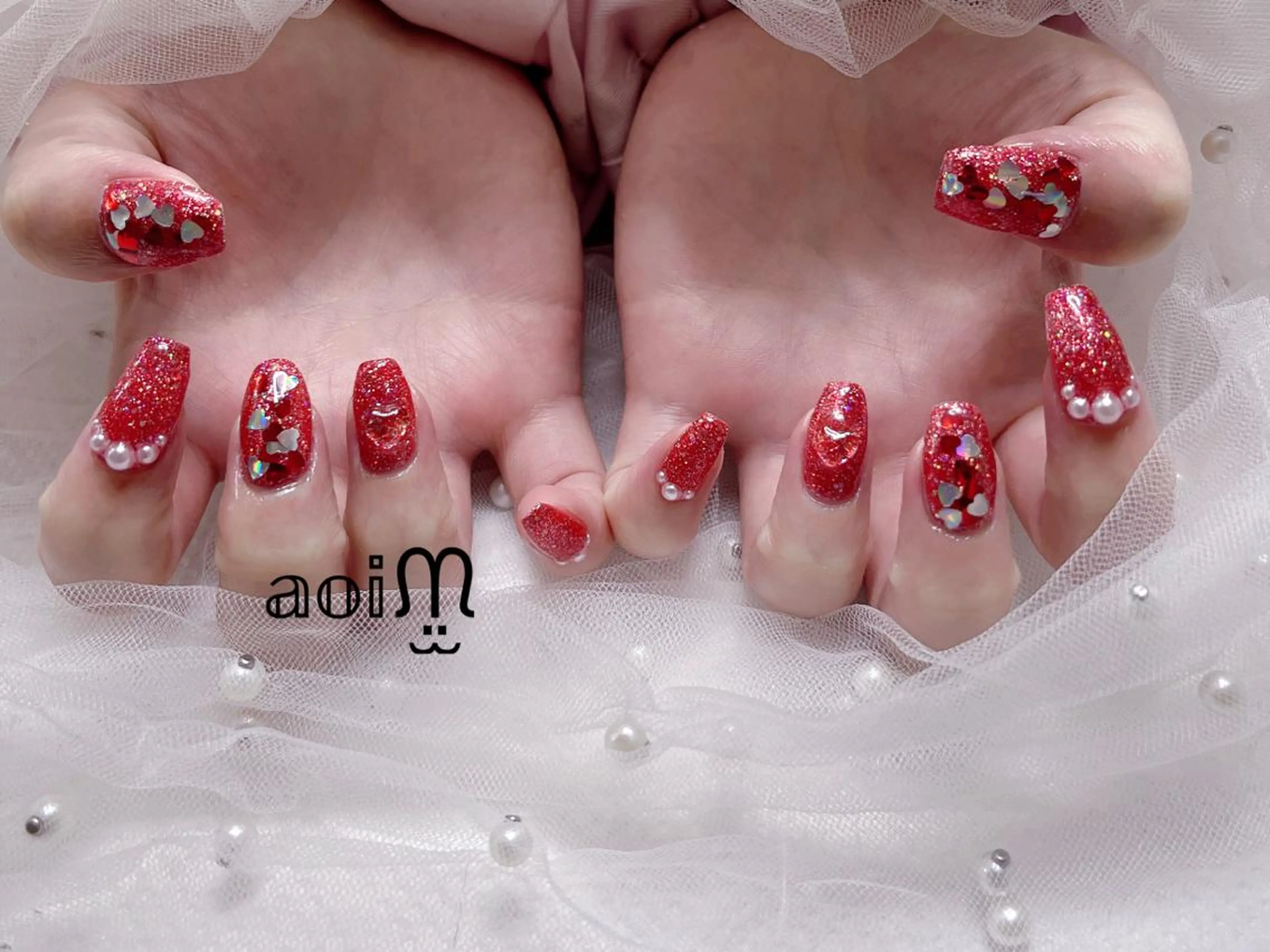 ネイル 葵うさぎ所属・葵うさぎ AIのネイルデザイン