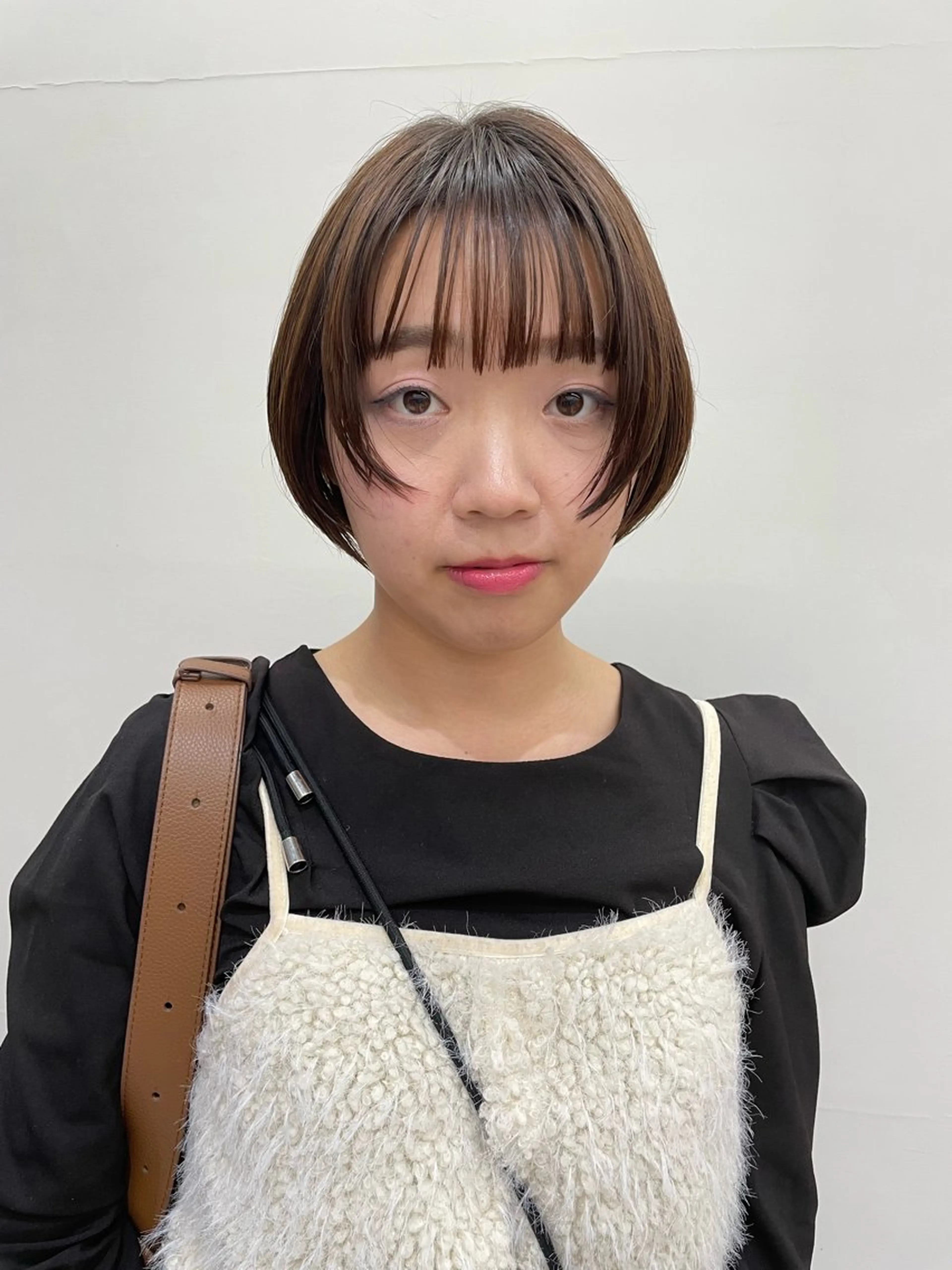 ミディアム カラー パーマ ヘアアレンジ メンズ 顔まわりレイヤー レイヤーカット tatsumi/ボブ ウルフ/レイヤーのヘアスタイル