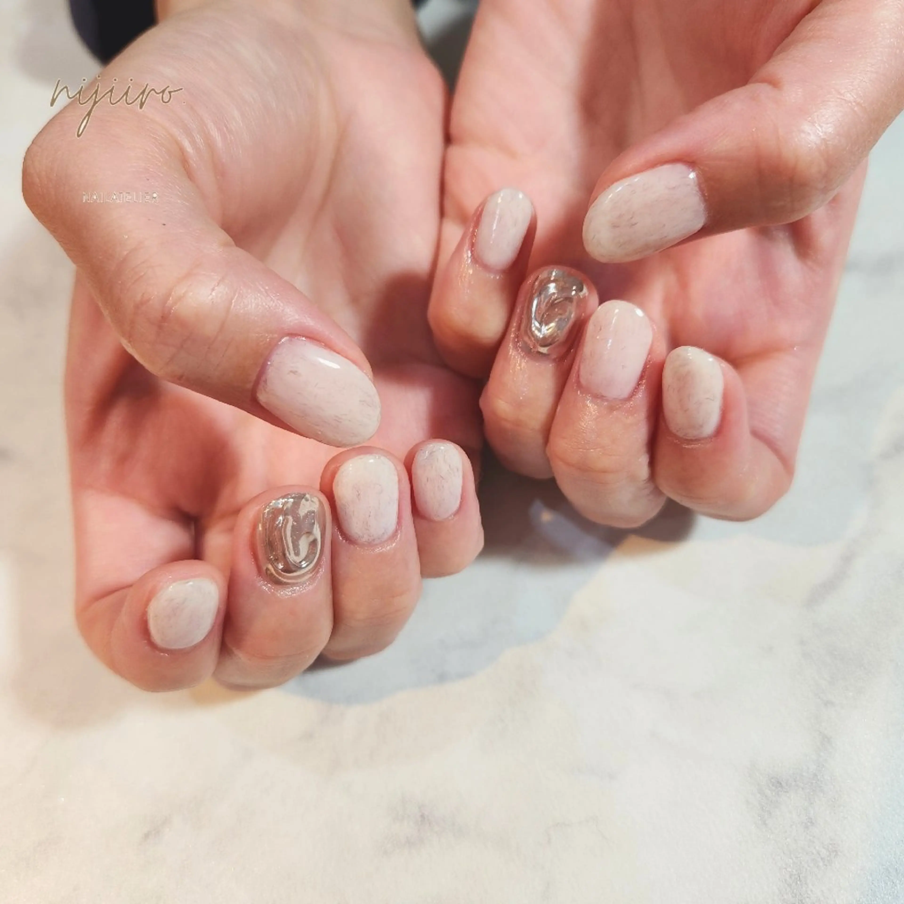ネイル ハンドネイル nijiiro🌈 サトウのネイルデザイン