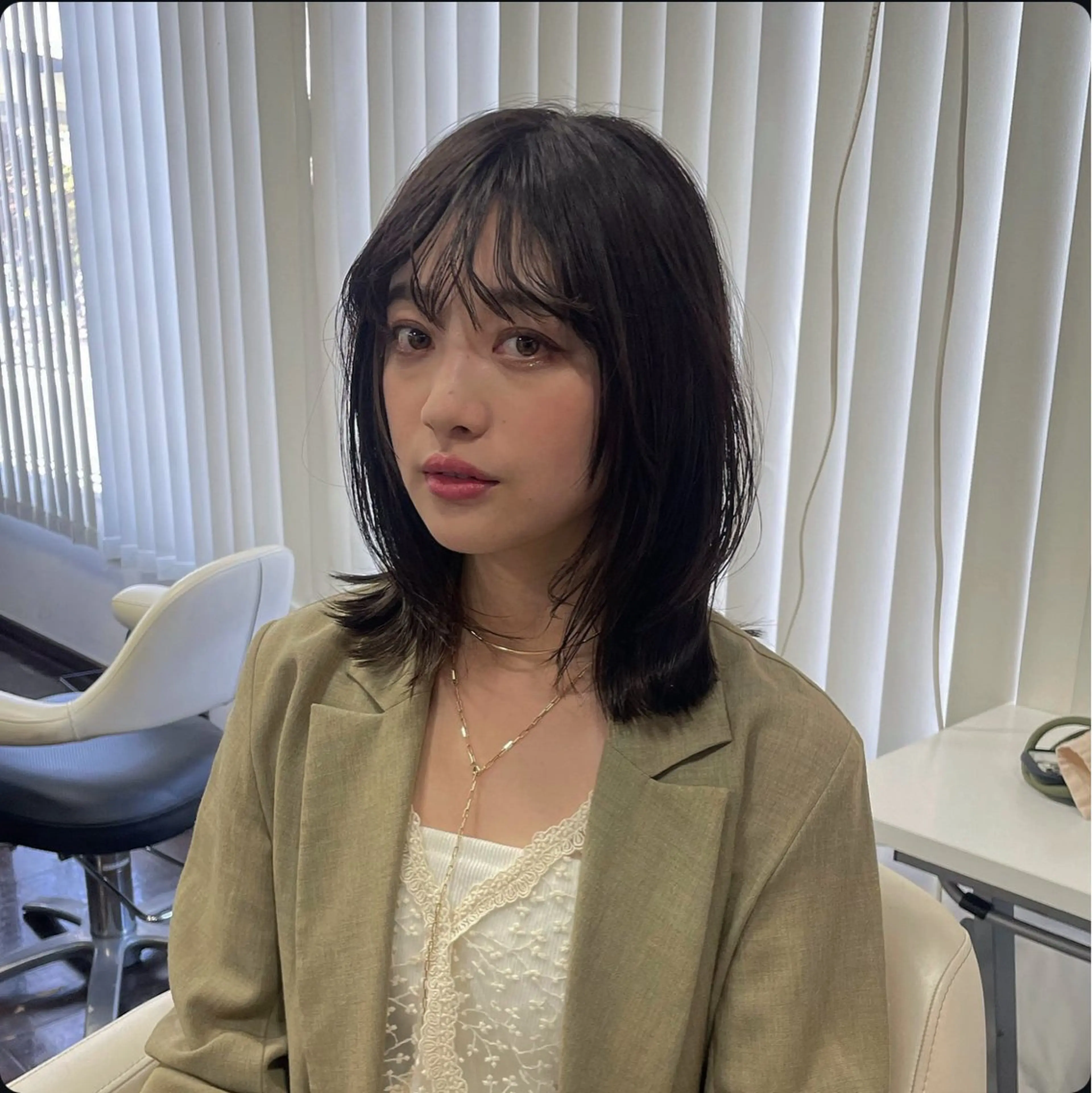 カラー Revie hair所属・Hiyori/透明感 /ボブ/矢場町のヘアスタイル