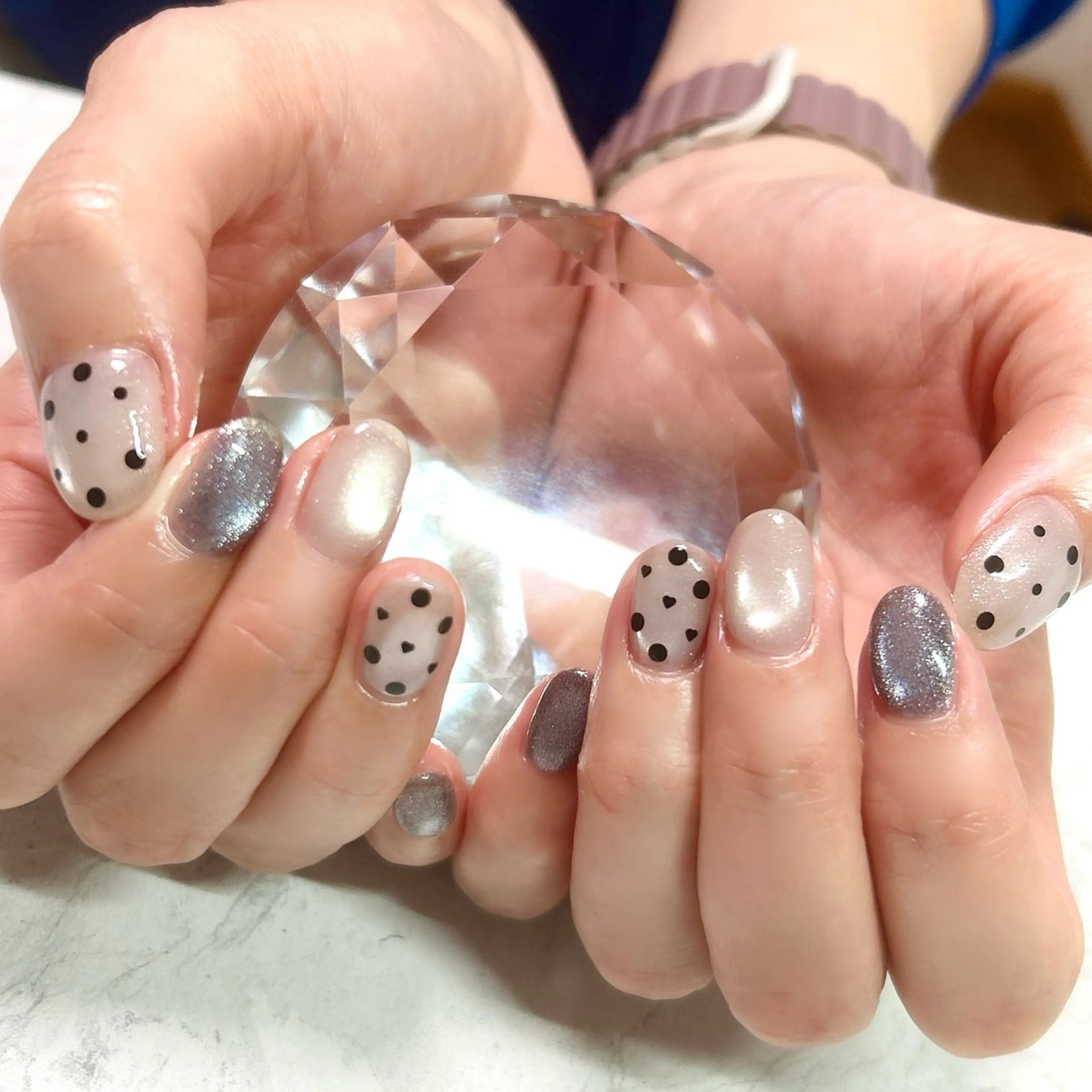 ネイル シンプルネイル private salon Reiのネイルデザイン